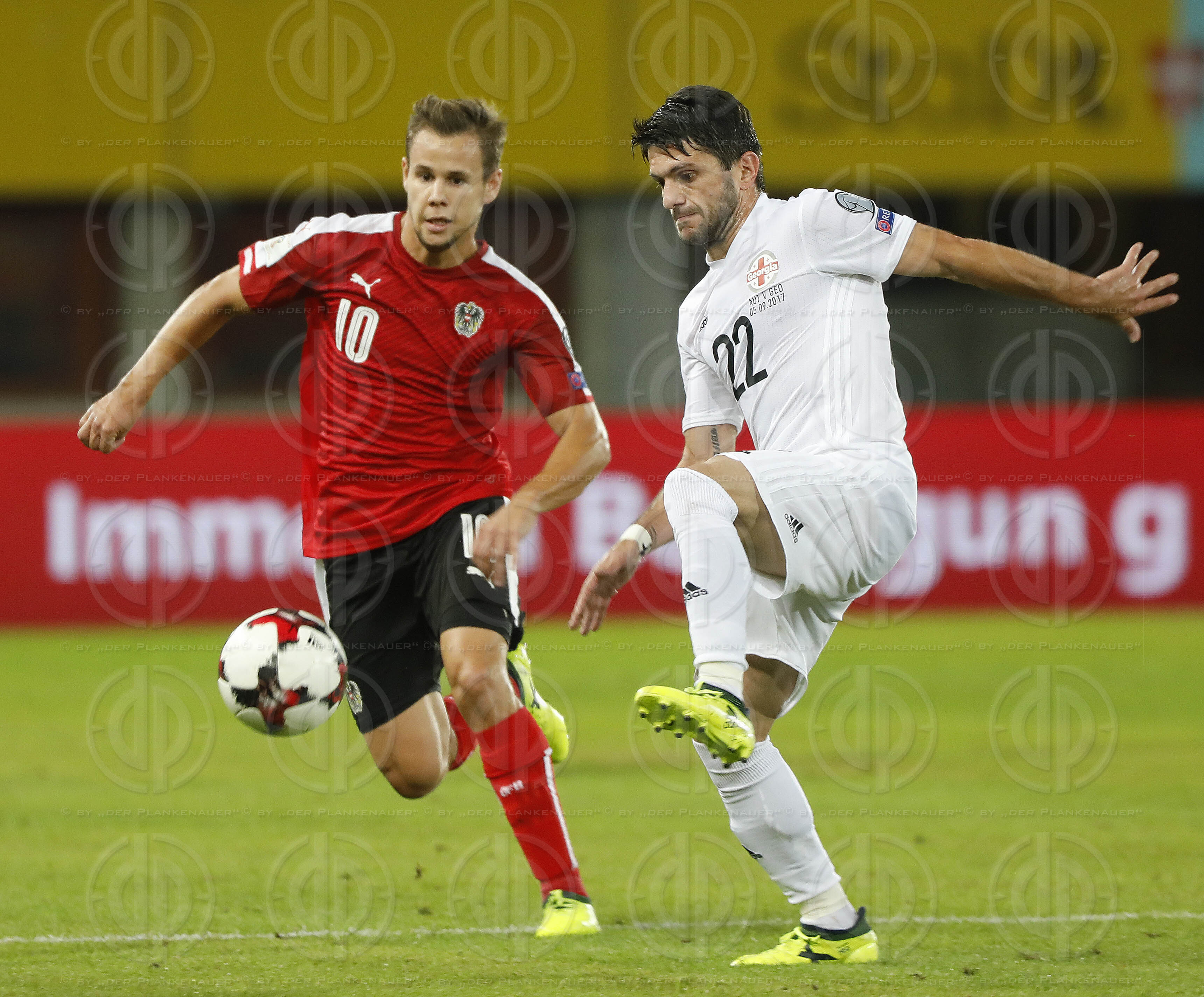 WM-Qualifikation Oesterreich vs. Georgien (1:1)