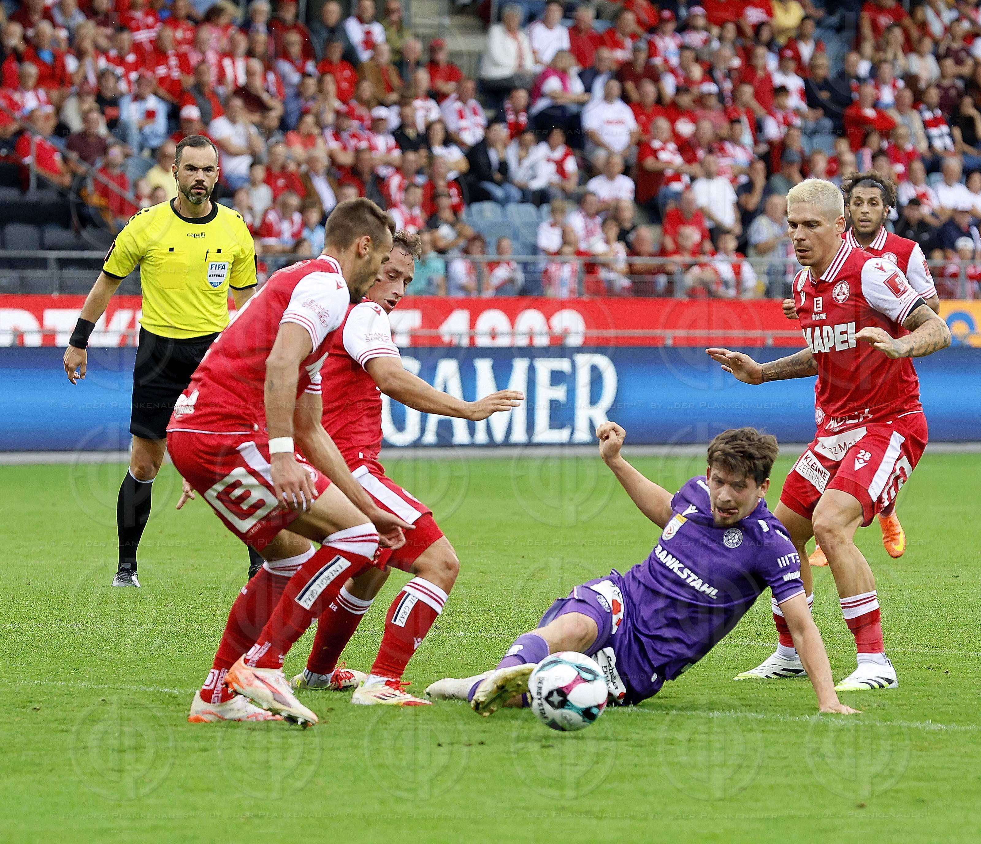 GAK 1902 vs. Austria Wien (2:2) am 03.08.2025