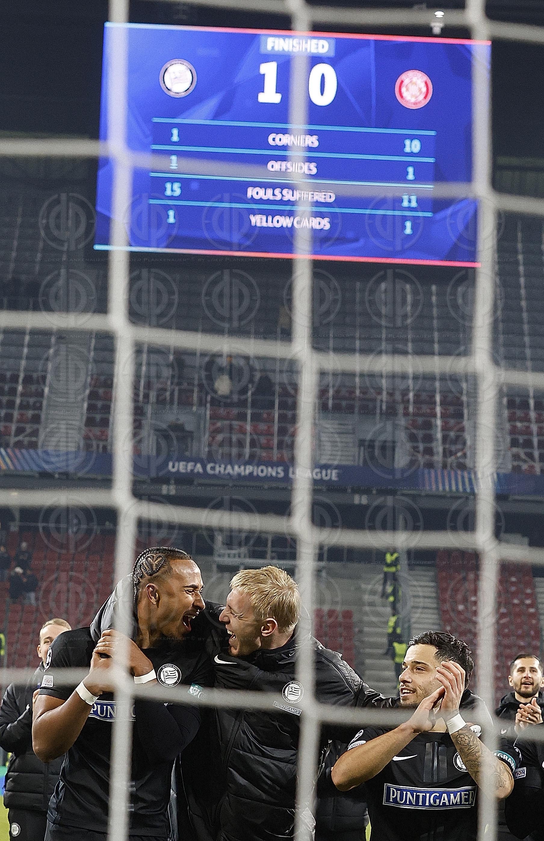 UEFA Champions League SK  Sturm vs. Girona (1:0) in Klagenfurt a