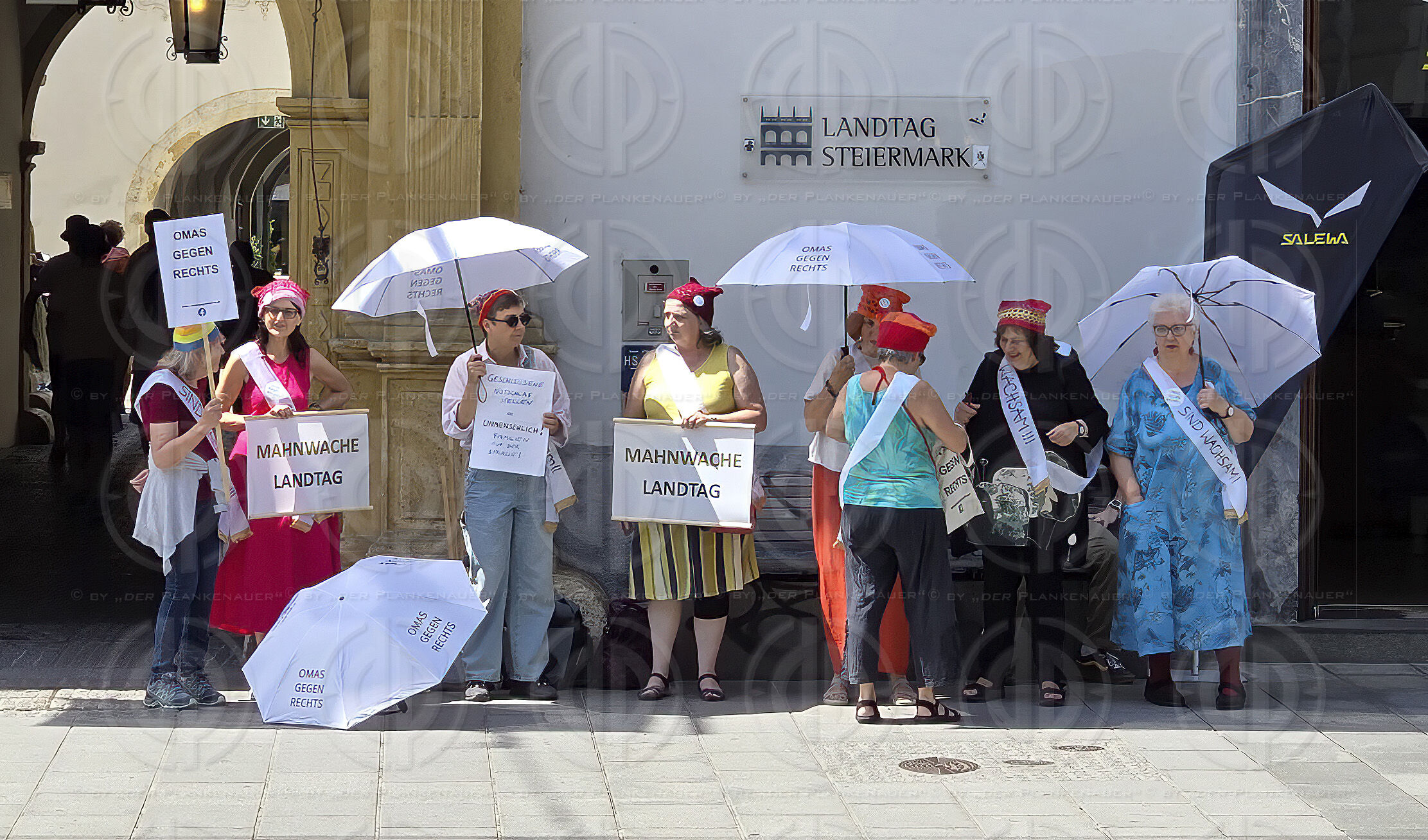 Protest gegen geschlossene Notschlafstellen am 04.06.2025