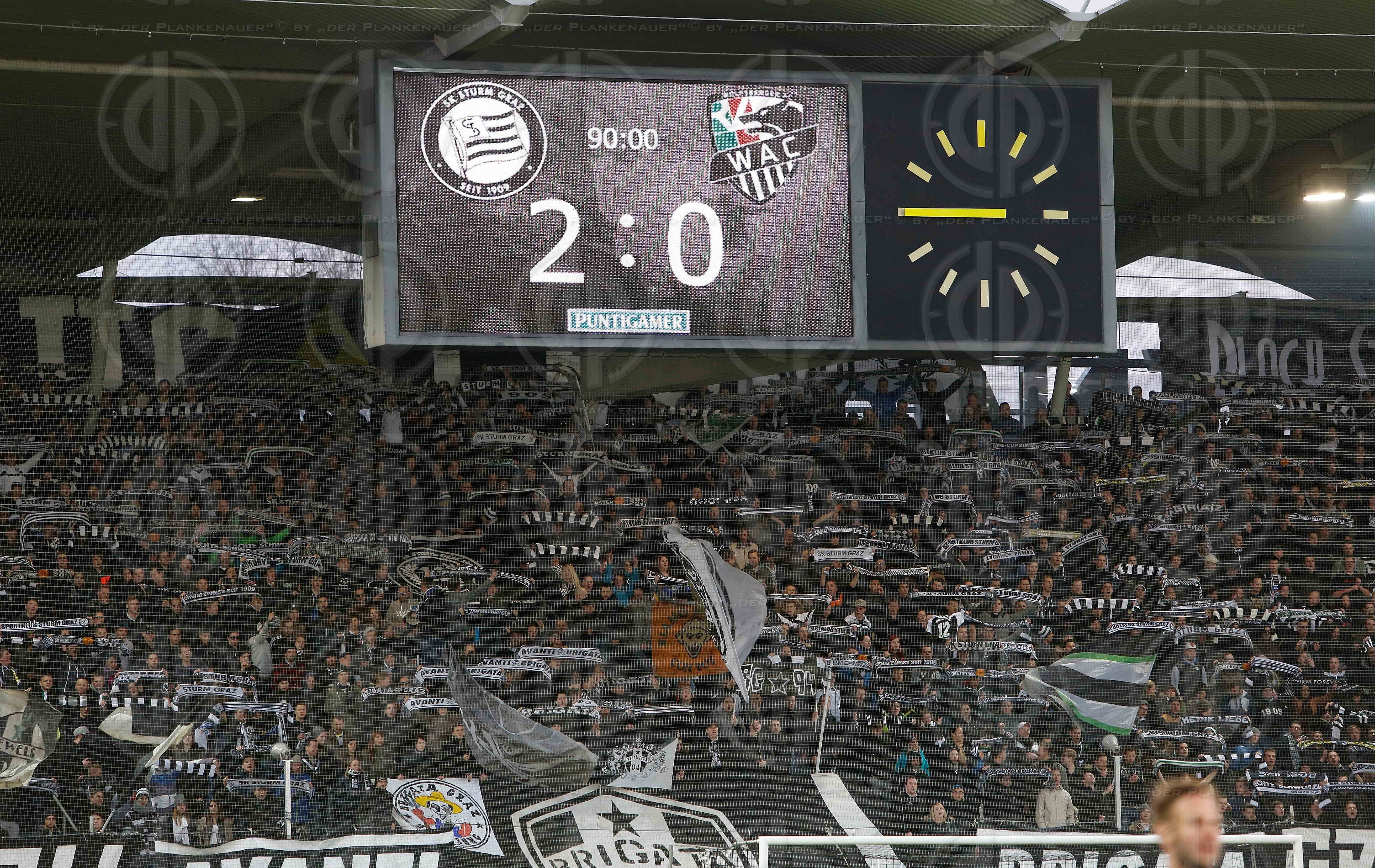 SK Sturm vs. WAC (2:0)