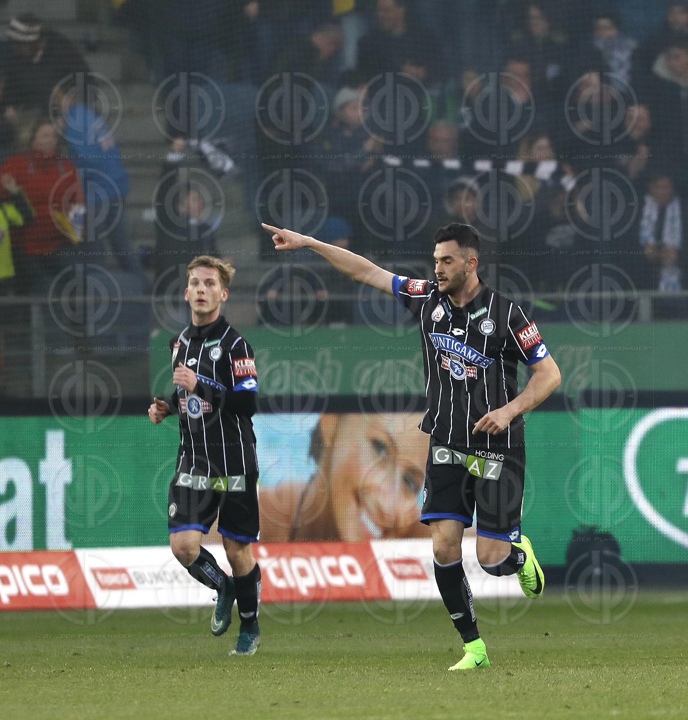 SK Sturm Graz vs. Rapid Wien (2:1)