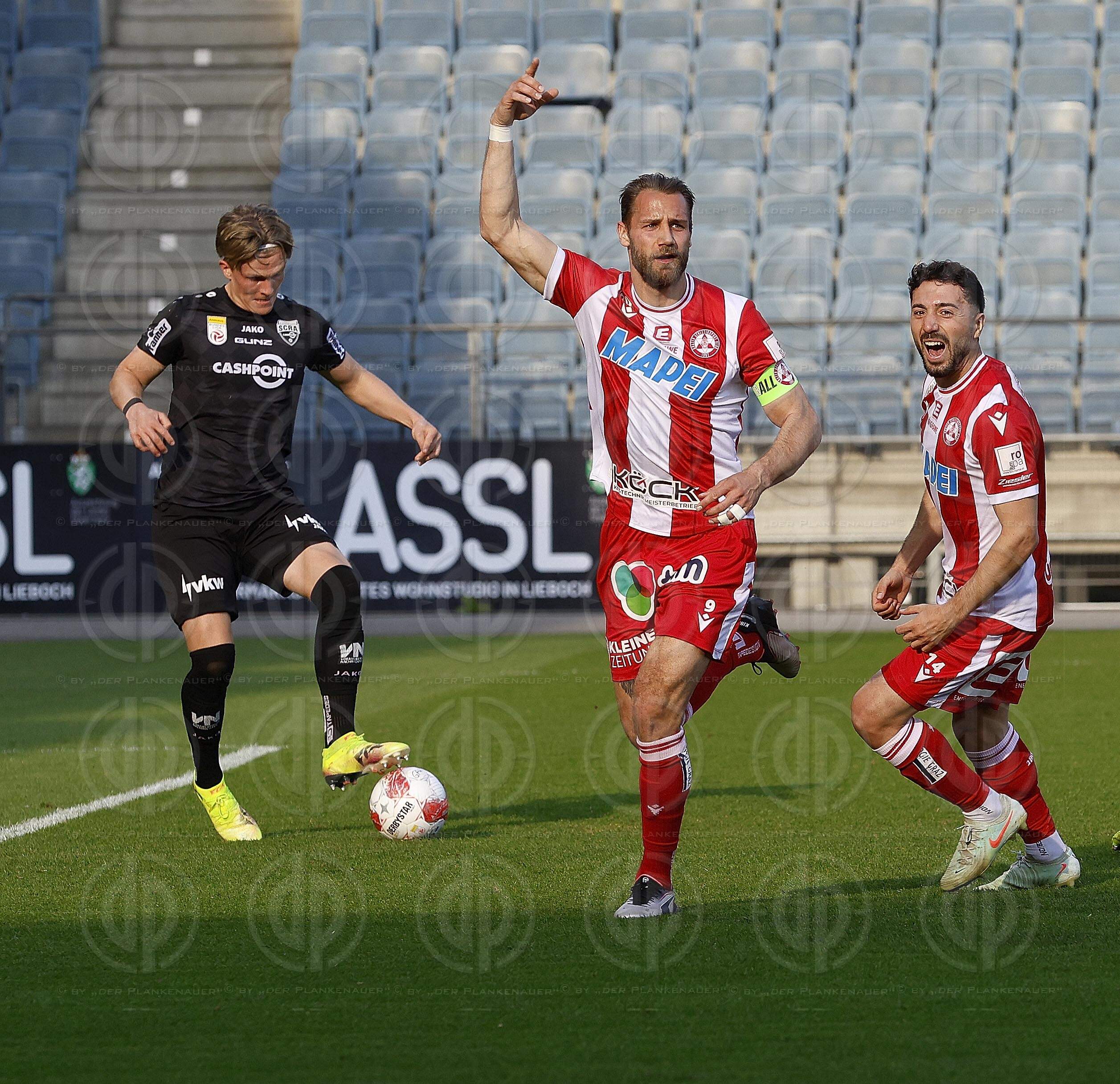 GAK 1902 vs. SCR Altach (1:0) am 12.04.2025