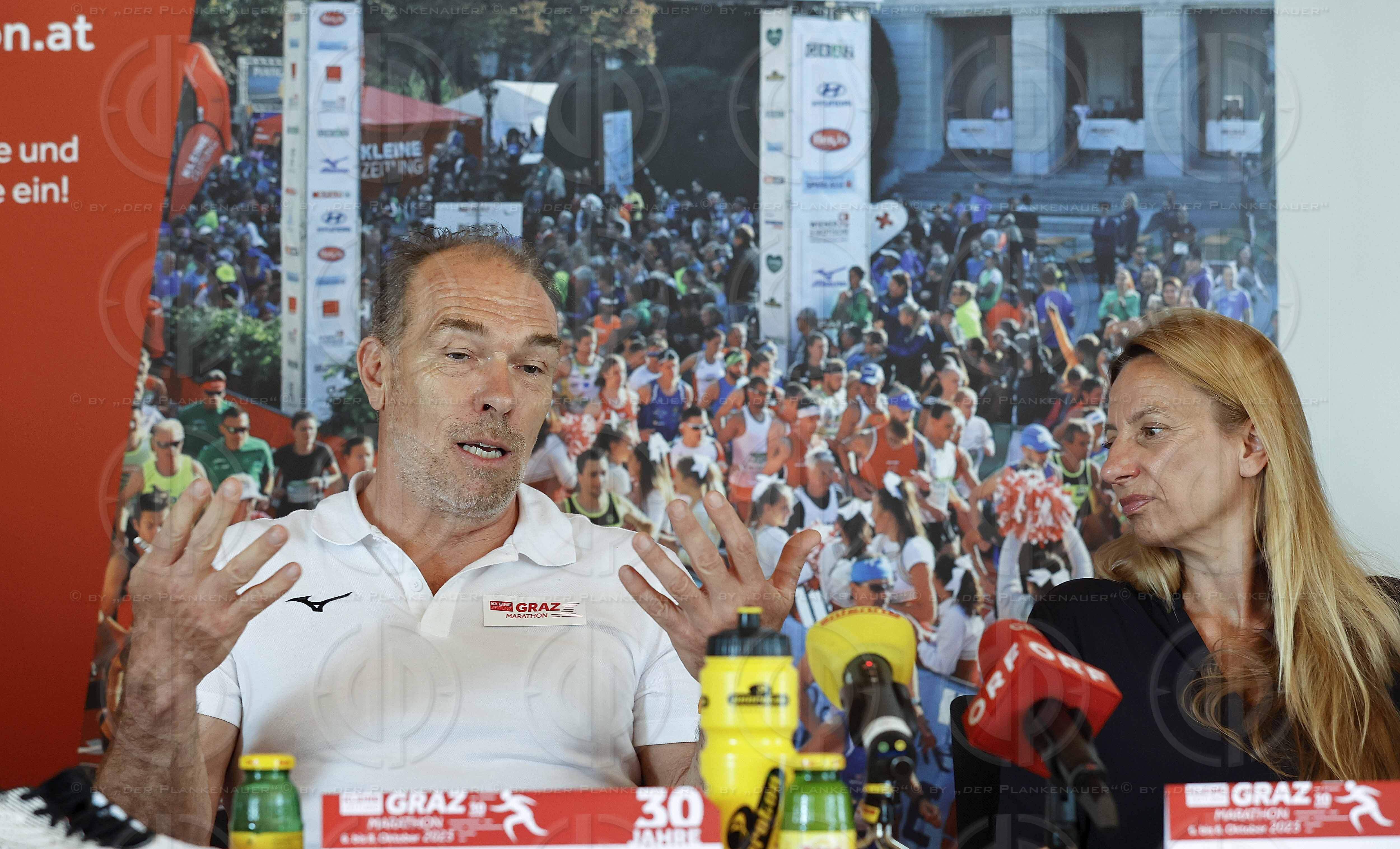 Auftakt-PK zum 30ten Graz-Marathon am 30.05.2023