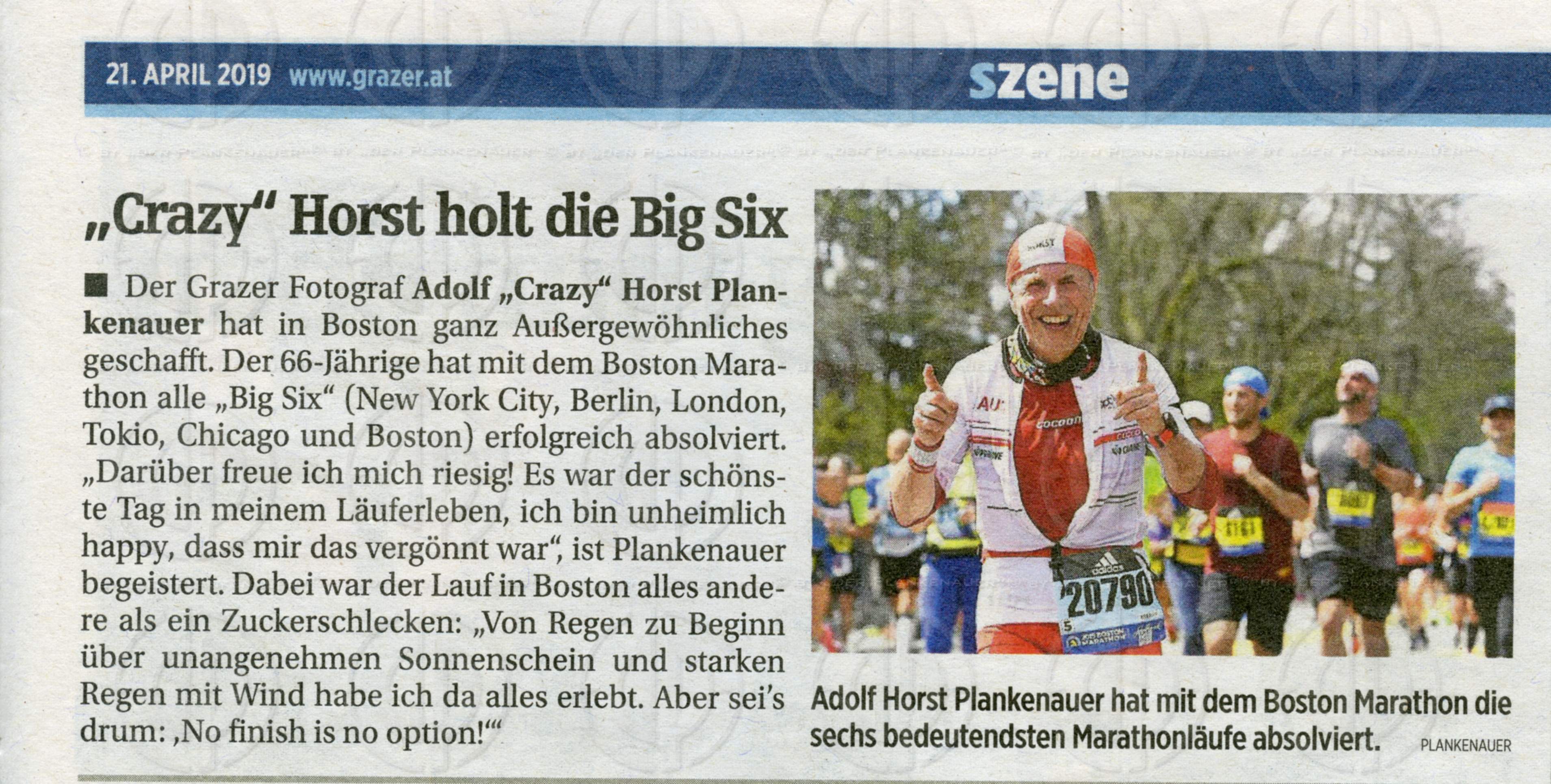Crazy Horst holt die Big Six