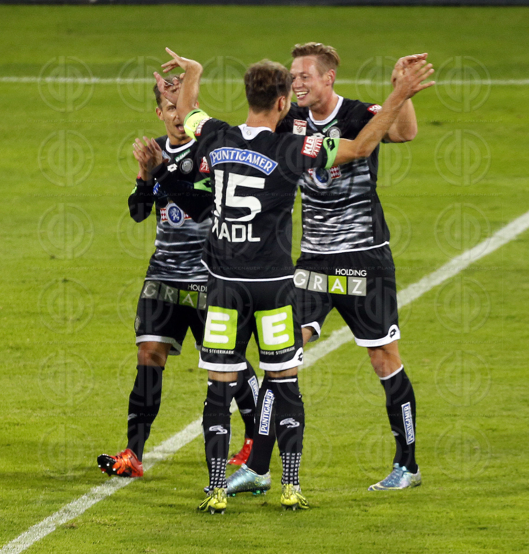 SK Sturm vs. SCR Altach (3:1 Endstand, 2:0 Pause)