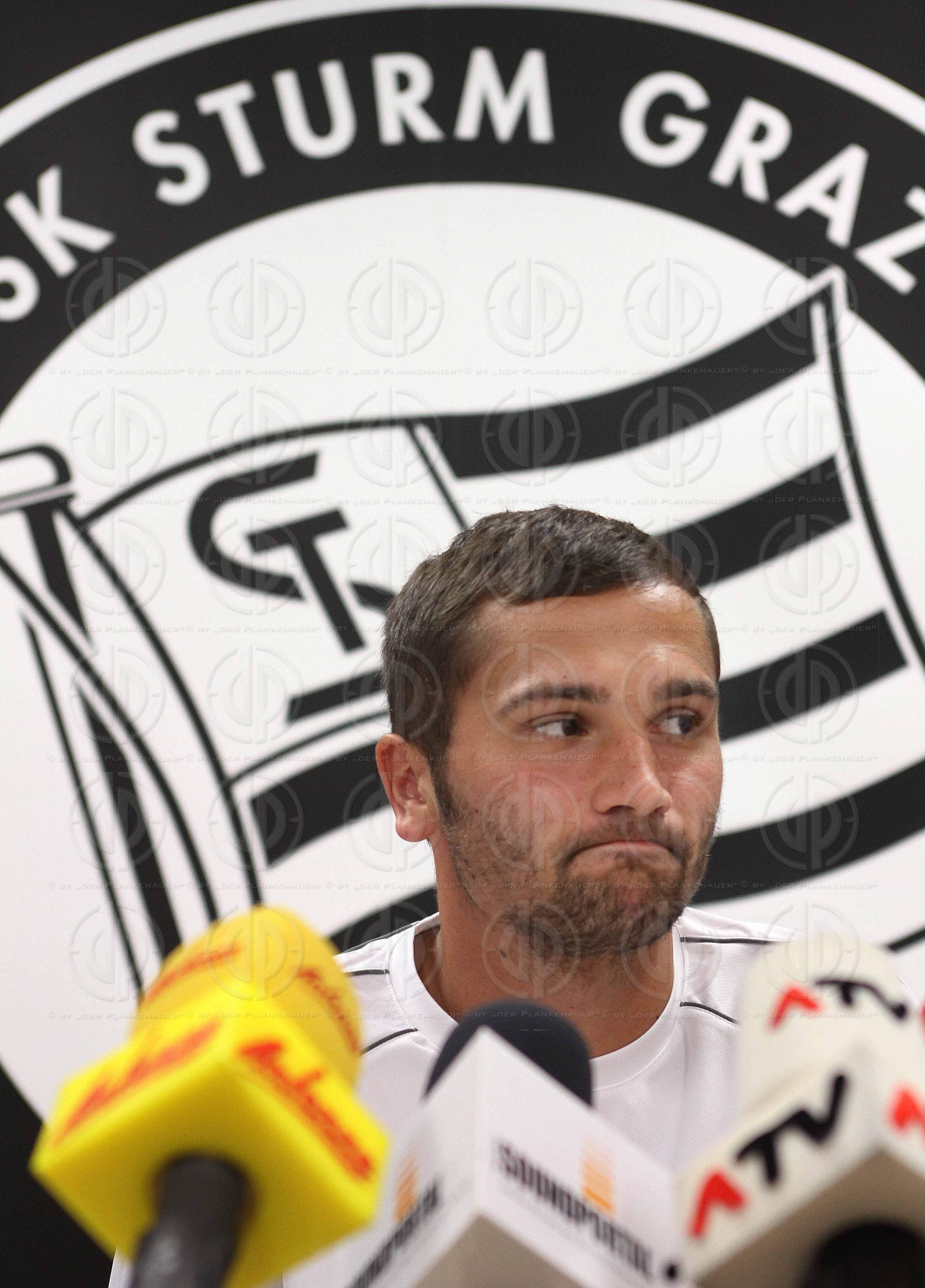 SK Sturm Pressekonferenz