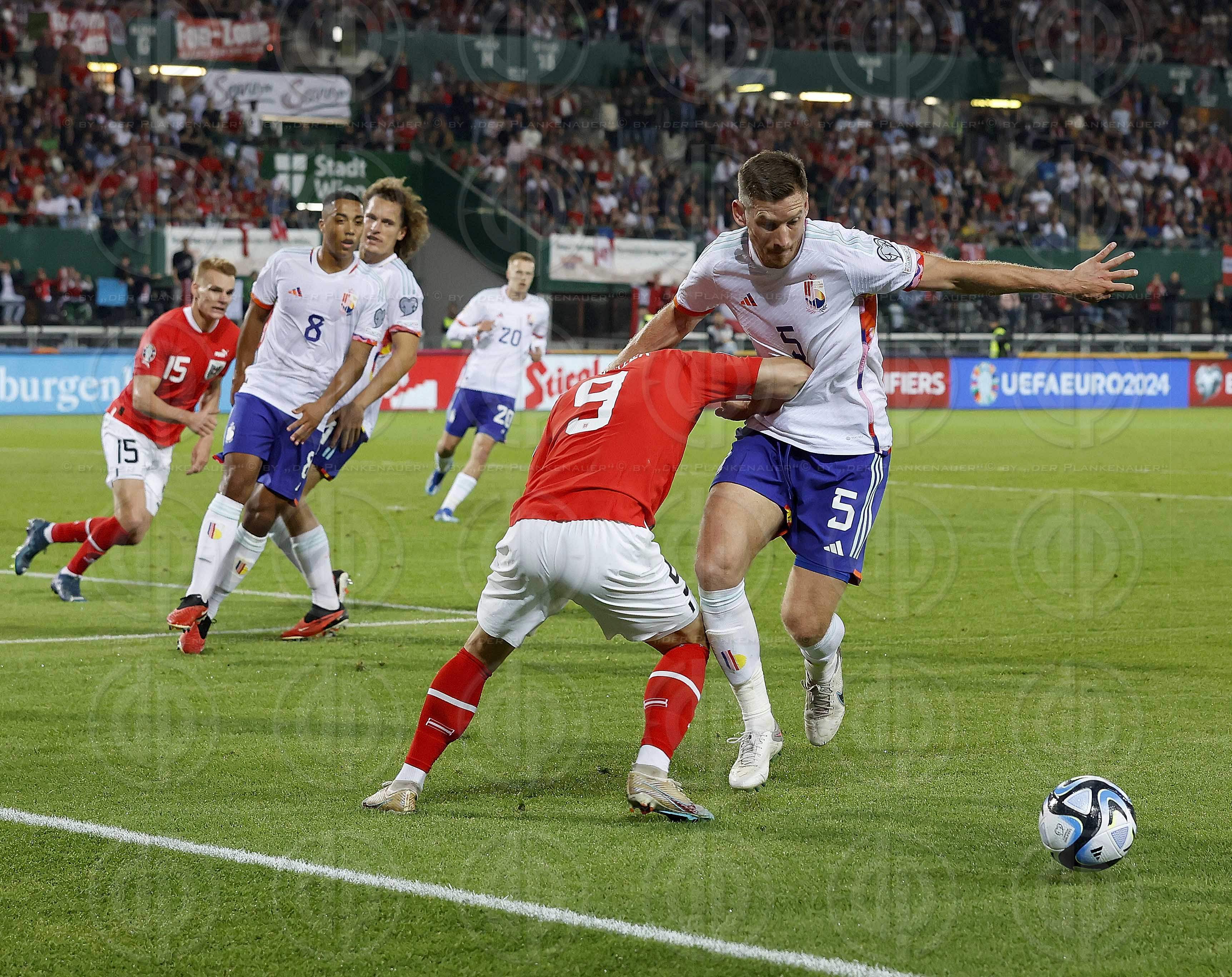 EQ Österreich vs. Belgien (2:3) am 13.10.2023