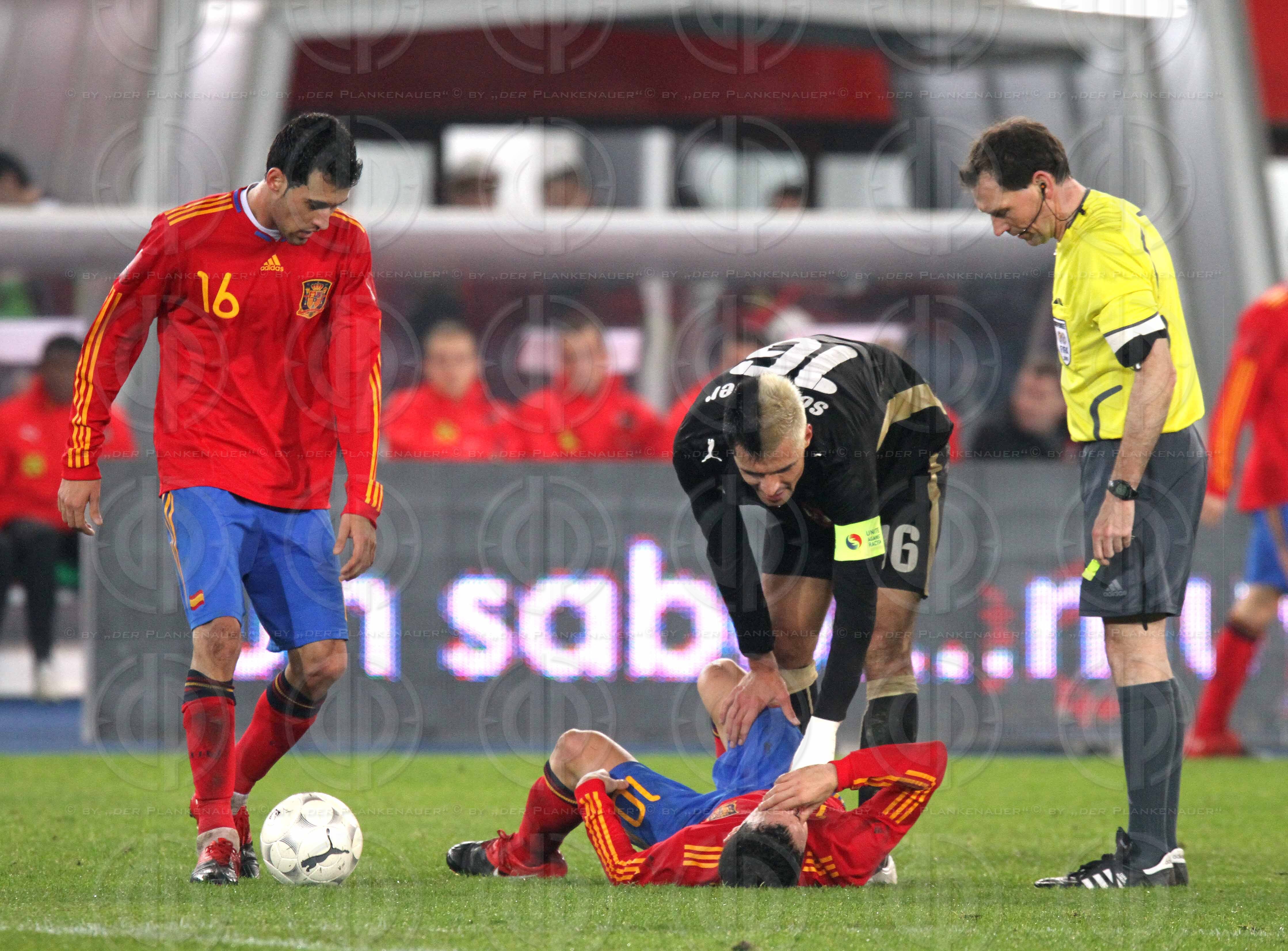 Länderspiel Österreich vs. Spanien (1:5)