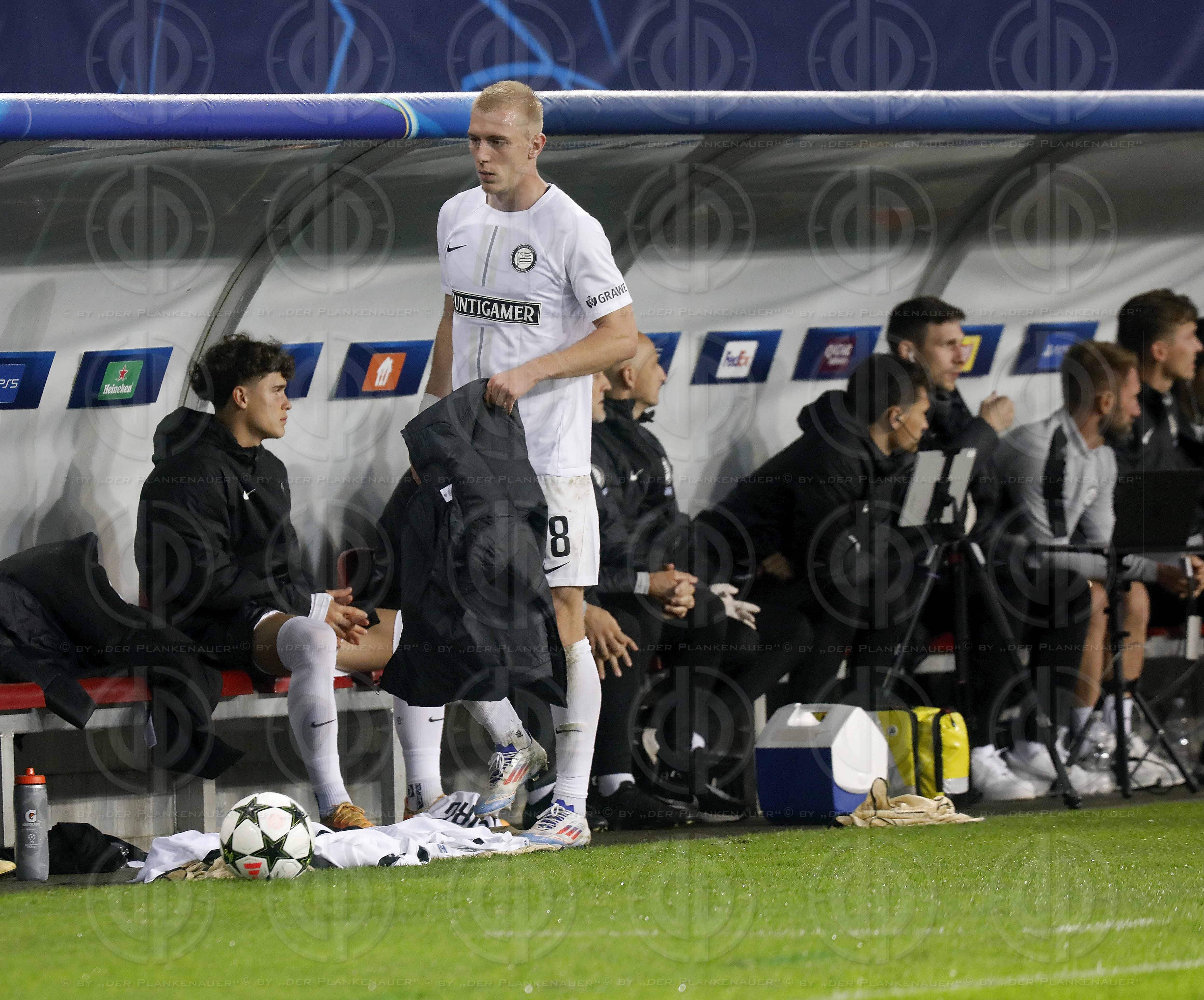 UEFA Champions League SK Sturm vs. FC Brügge (0:1) in Klagenfu