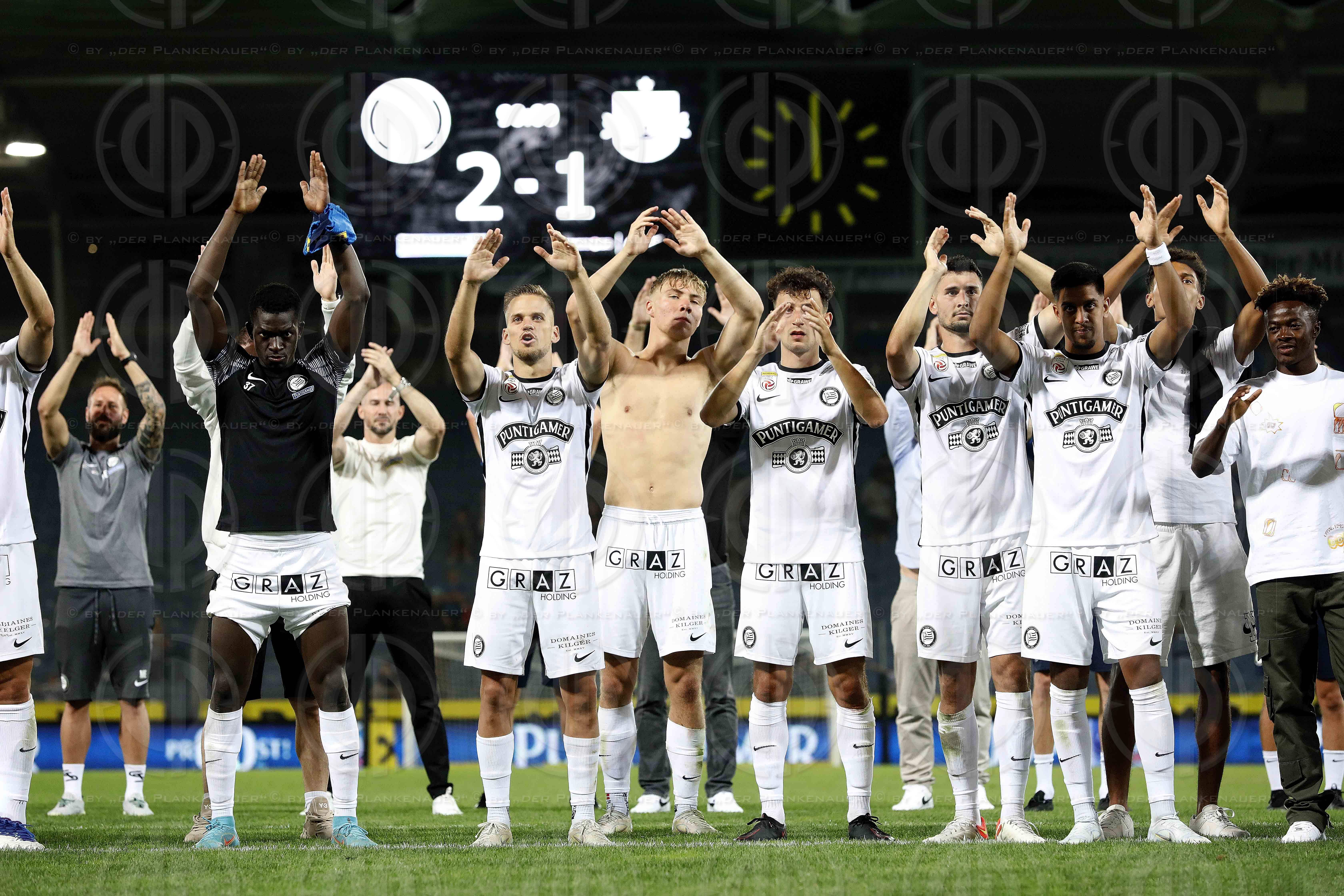 SK Sturm vs. Red Bull Salzburg (2:1) am 30.07.2022