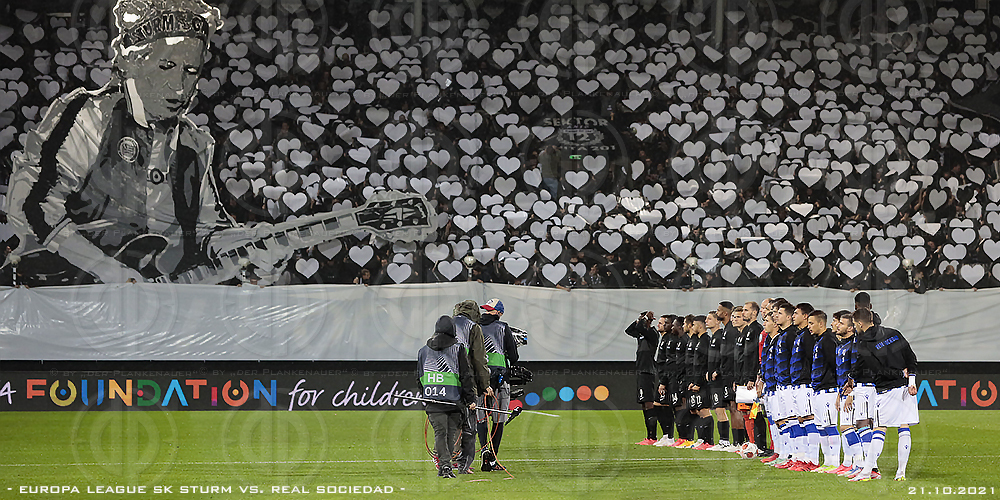 UEL-Gruppe B SK Sturm vs. Real Sociedad (0:1) am 21.10.2021