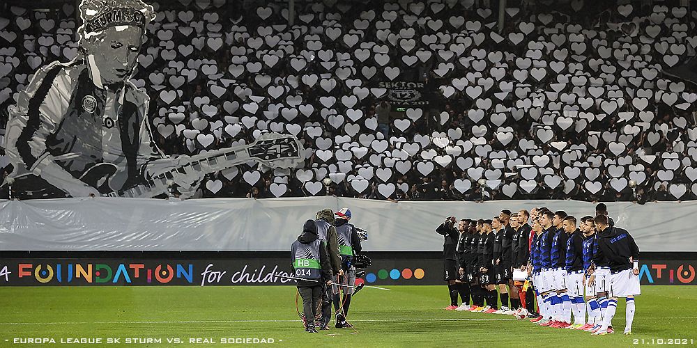 UEL-Gruppe B SK Sturm vs. Real Sociedad (0:1) am 21.10.2021