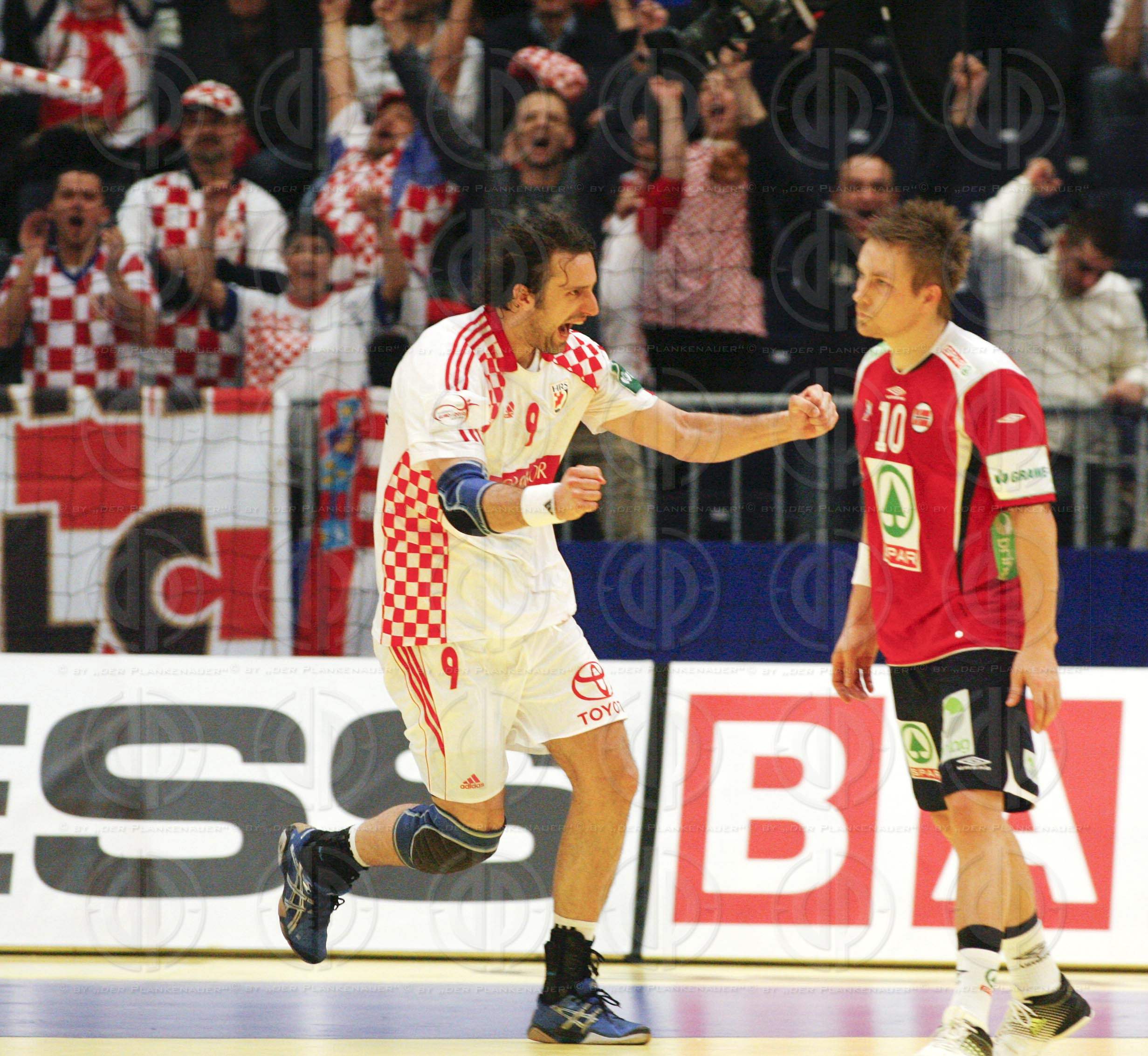 Euro 2010 Austria Kroatien vs. Norwegen (25:23)