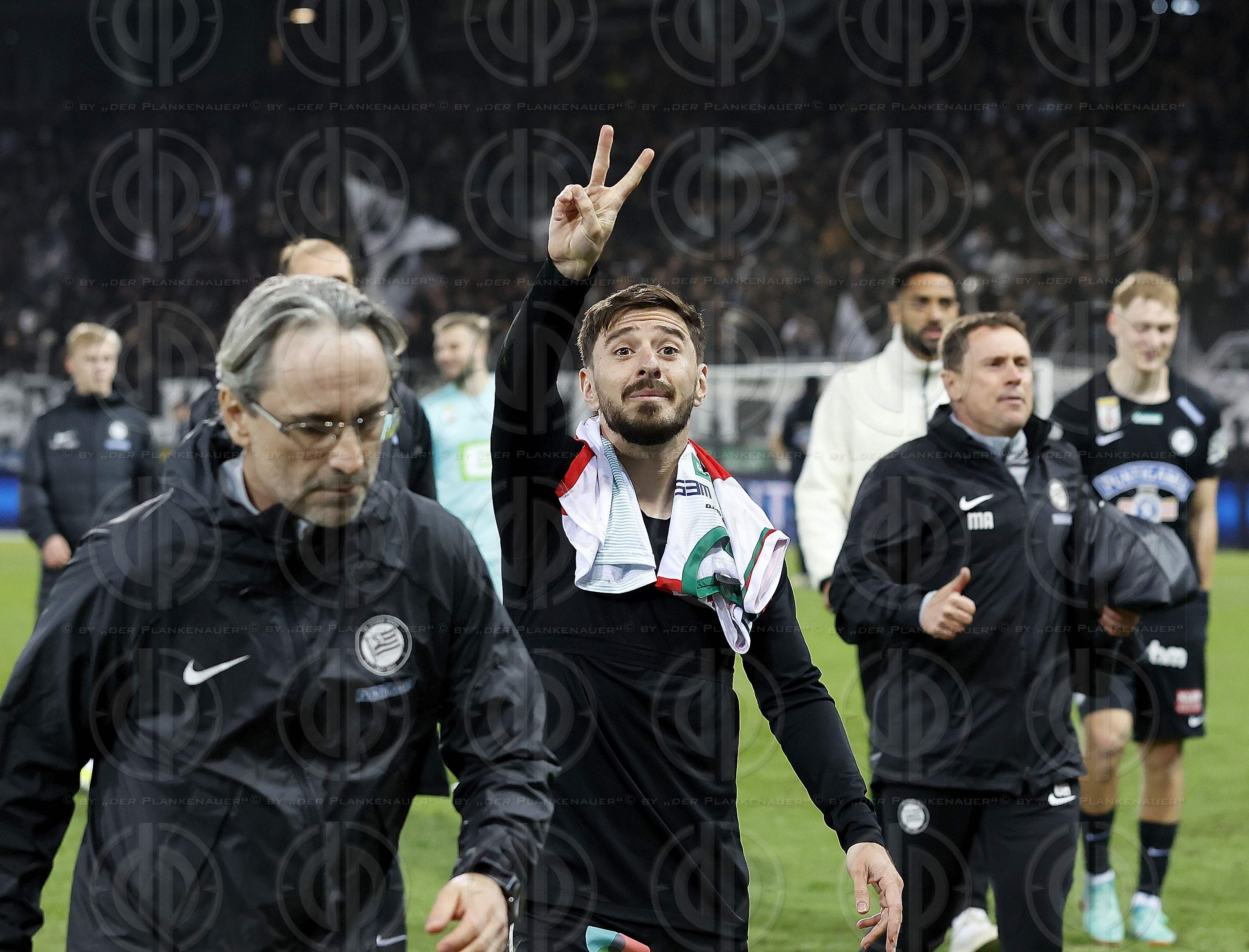 SK Sturm vs. RZ Pellets WAC (4:0) am 03.03.2024