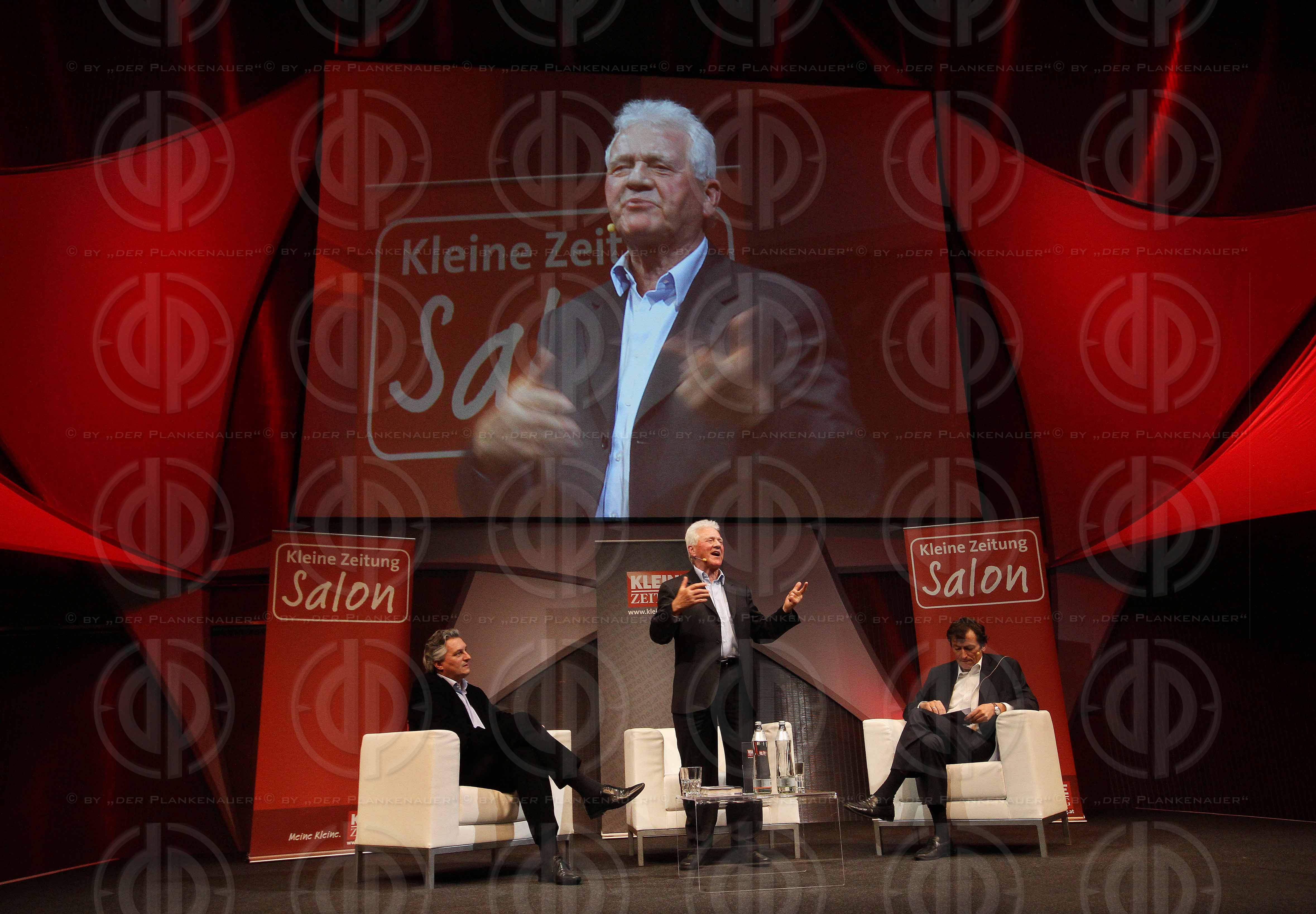 Frank Stronach im Gespräch