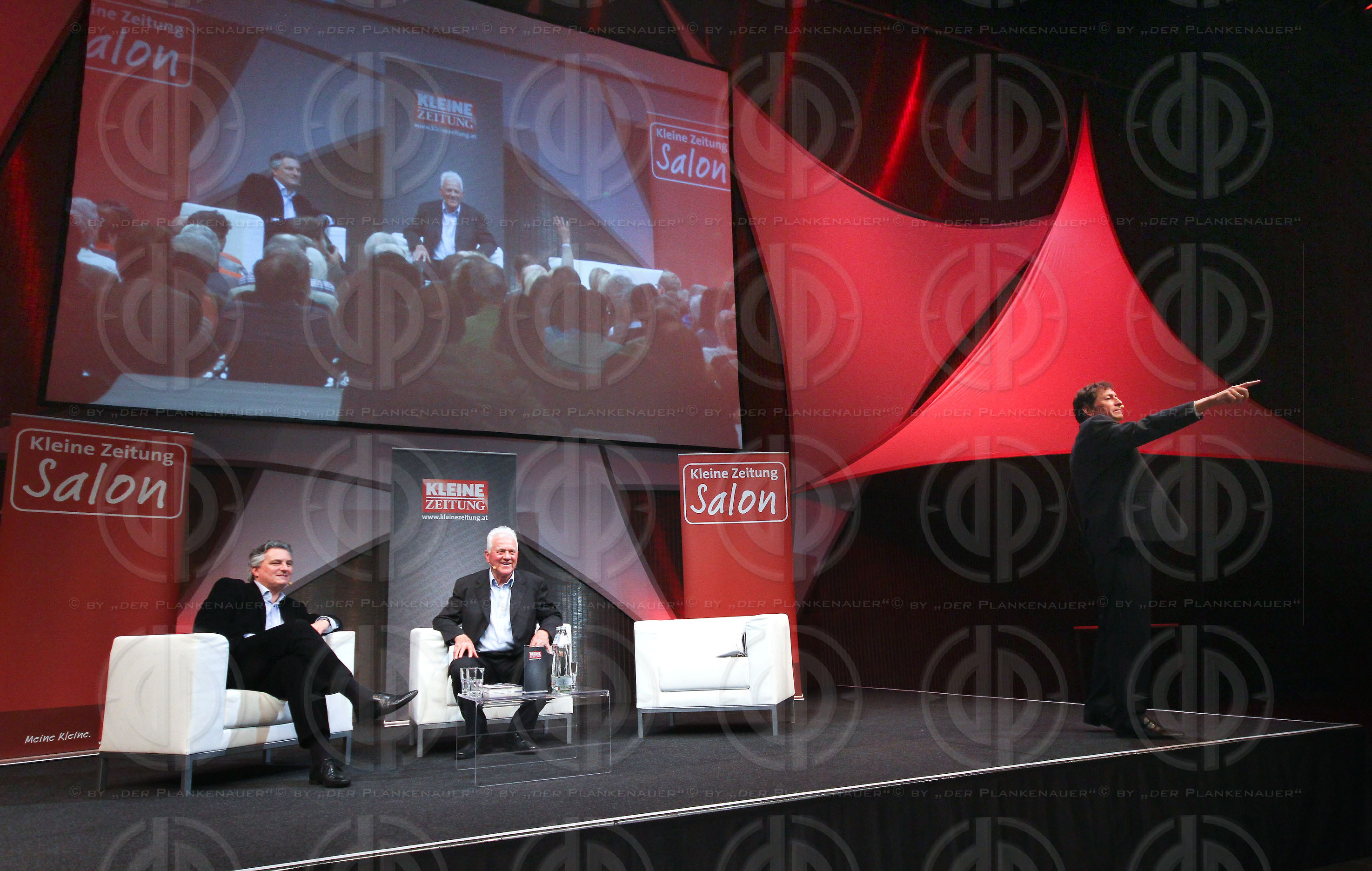 Frank Stronach im Gespräch