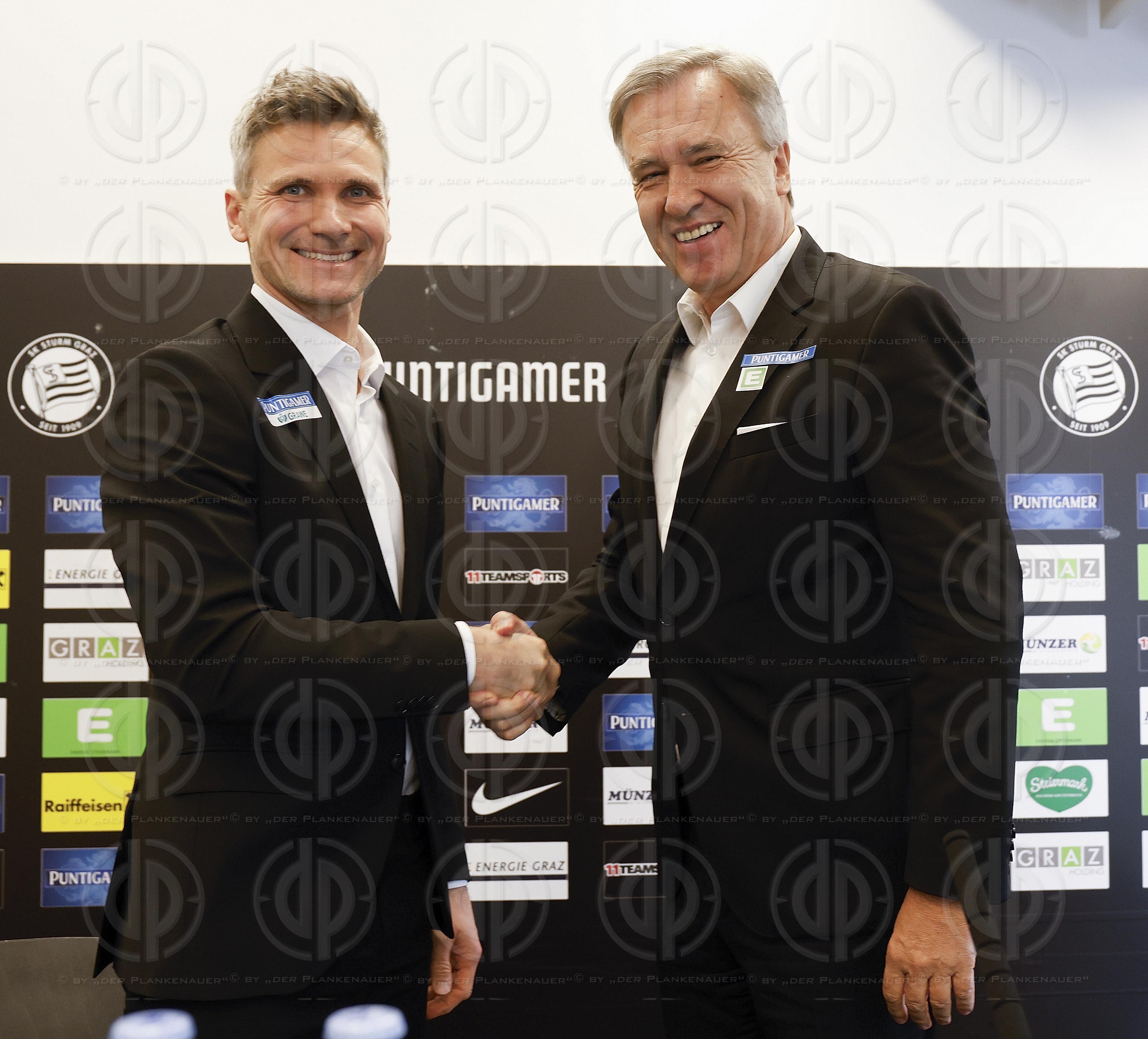 SK Sturm - PK mit Vorstellung Sportdirektor am 21.11.2024