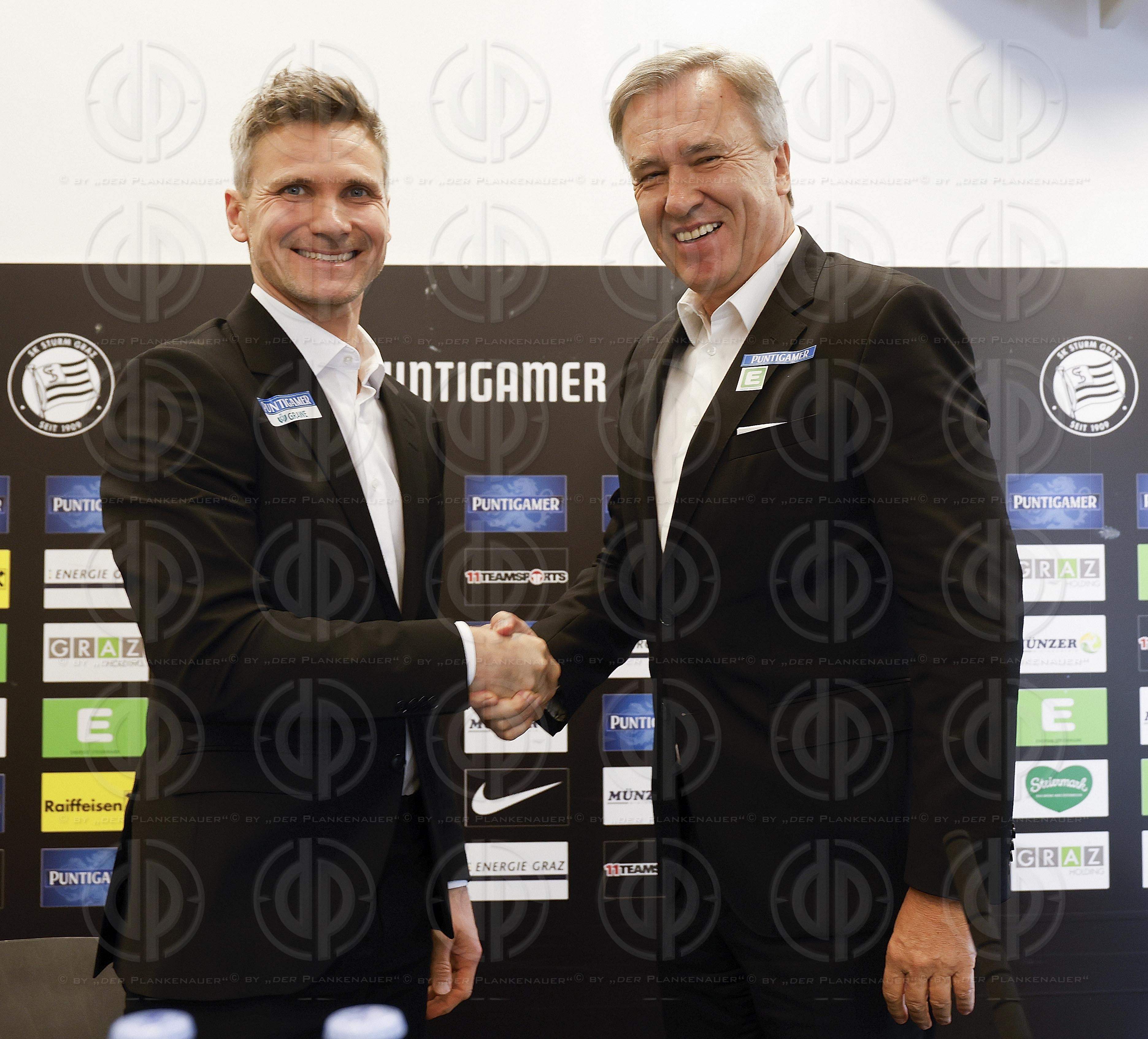 SK Sturm - PK mit Vorstellung Sportdirektor am 21.11.2024