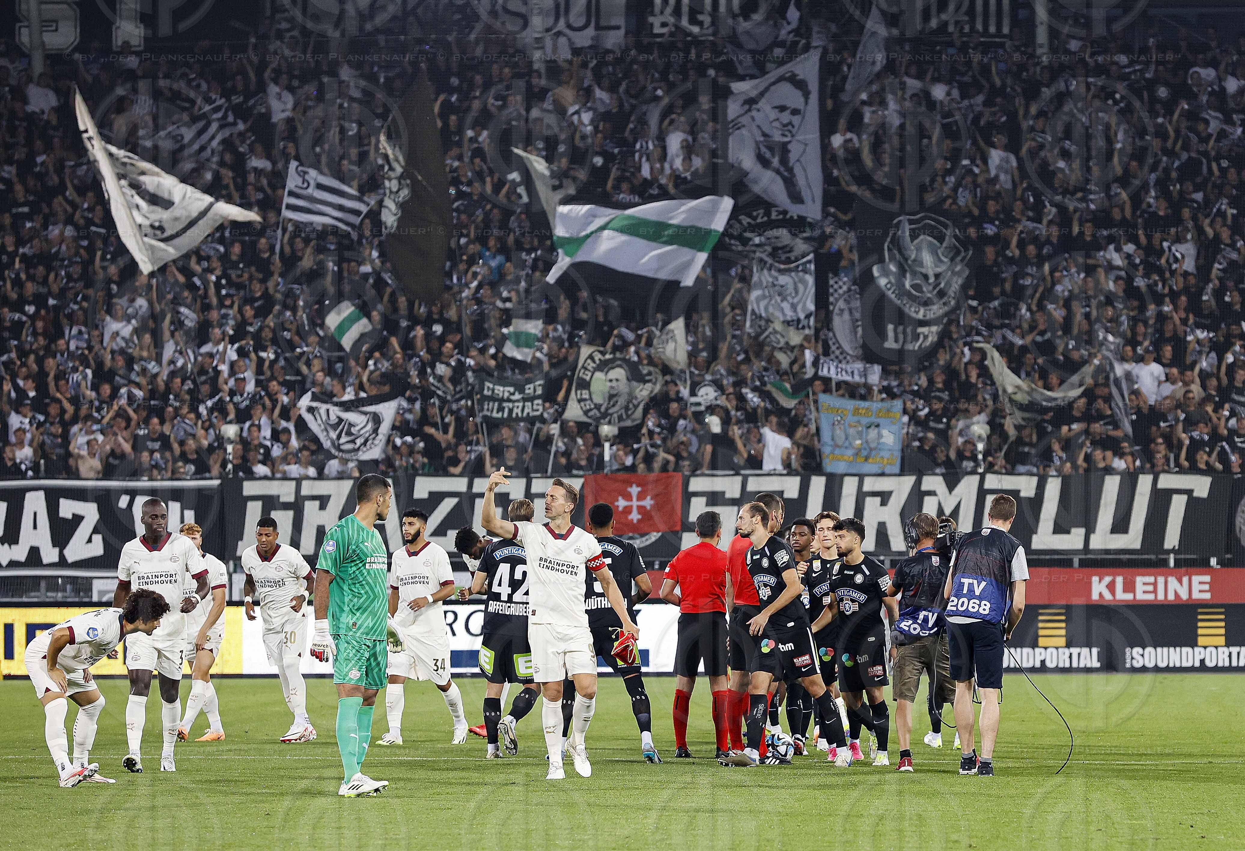 UCL SK Sturm vs. PSV Eindhoven (1:3) am 15.08.2023