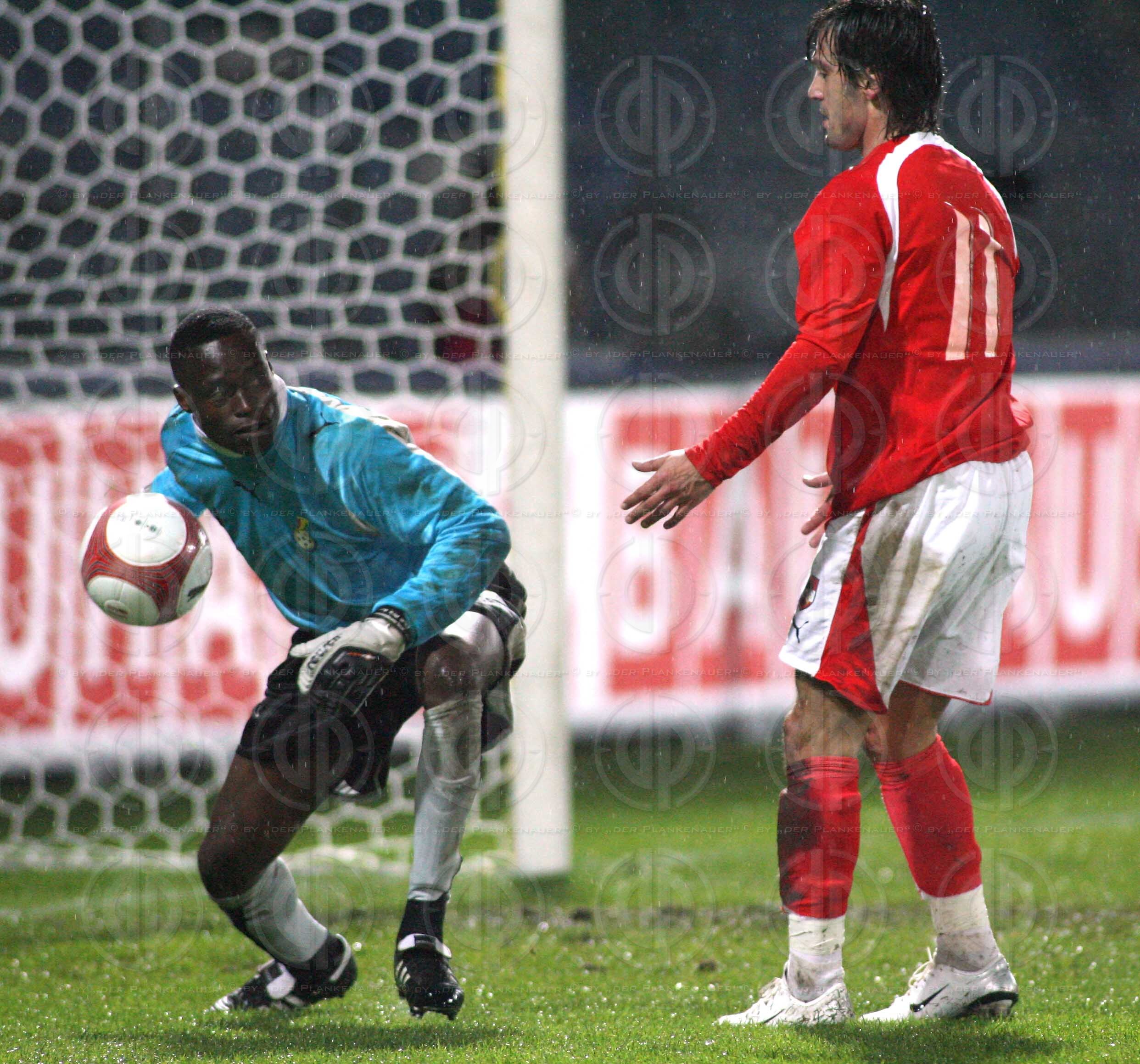 Fusball Länderspiel Österreich vs. Ghana (1:1)