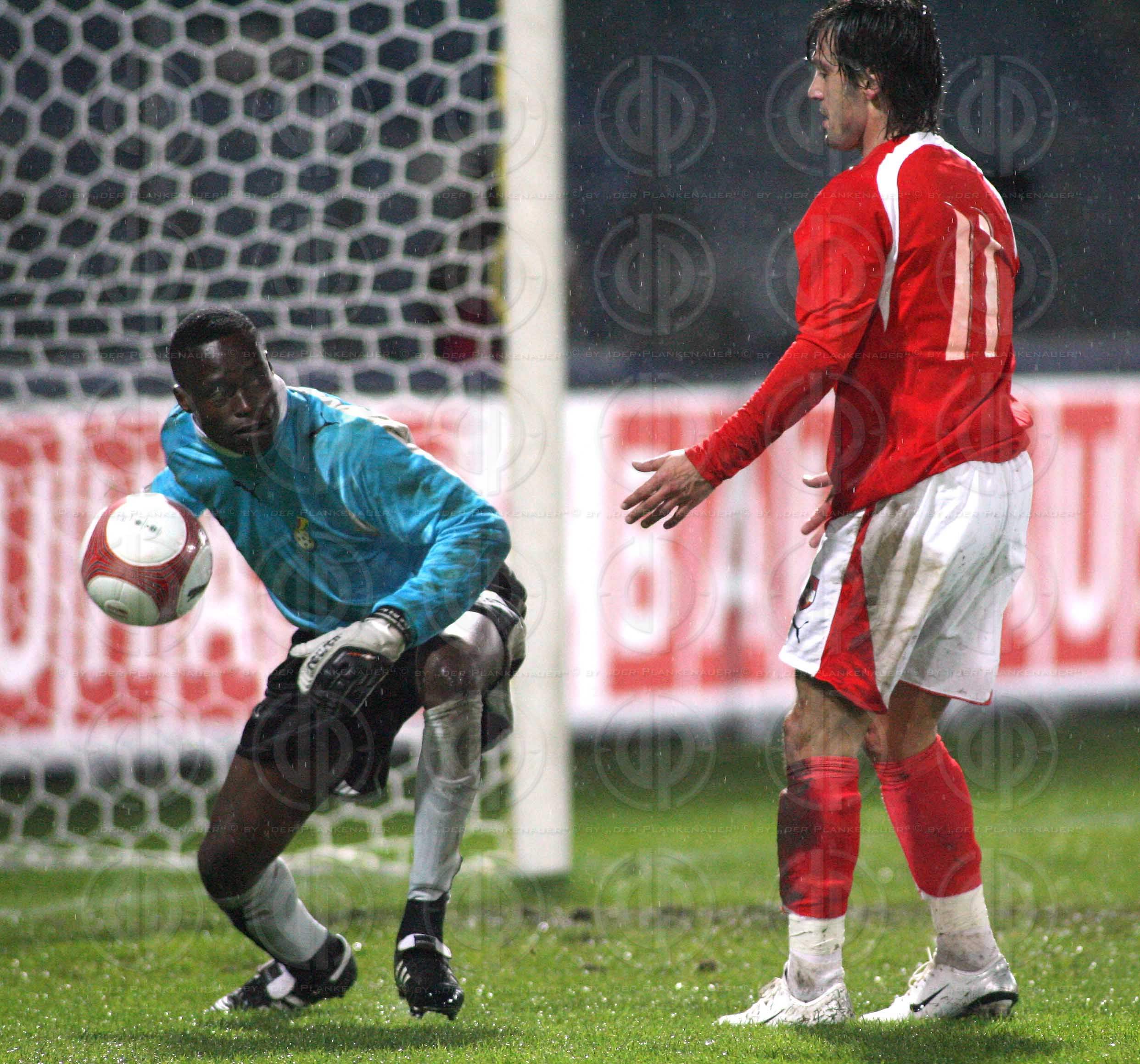 Fusball Länderspiel Österreich vs. Ghana (1:1)