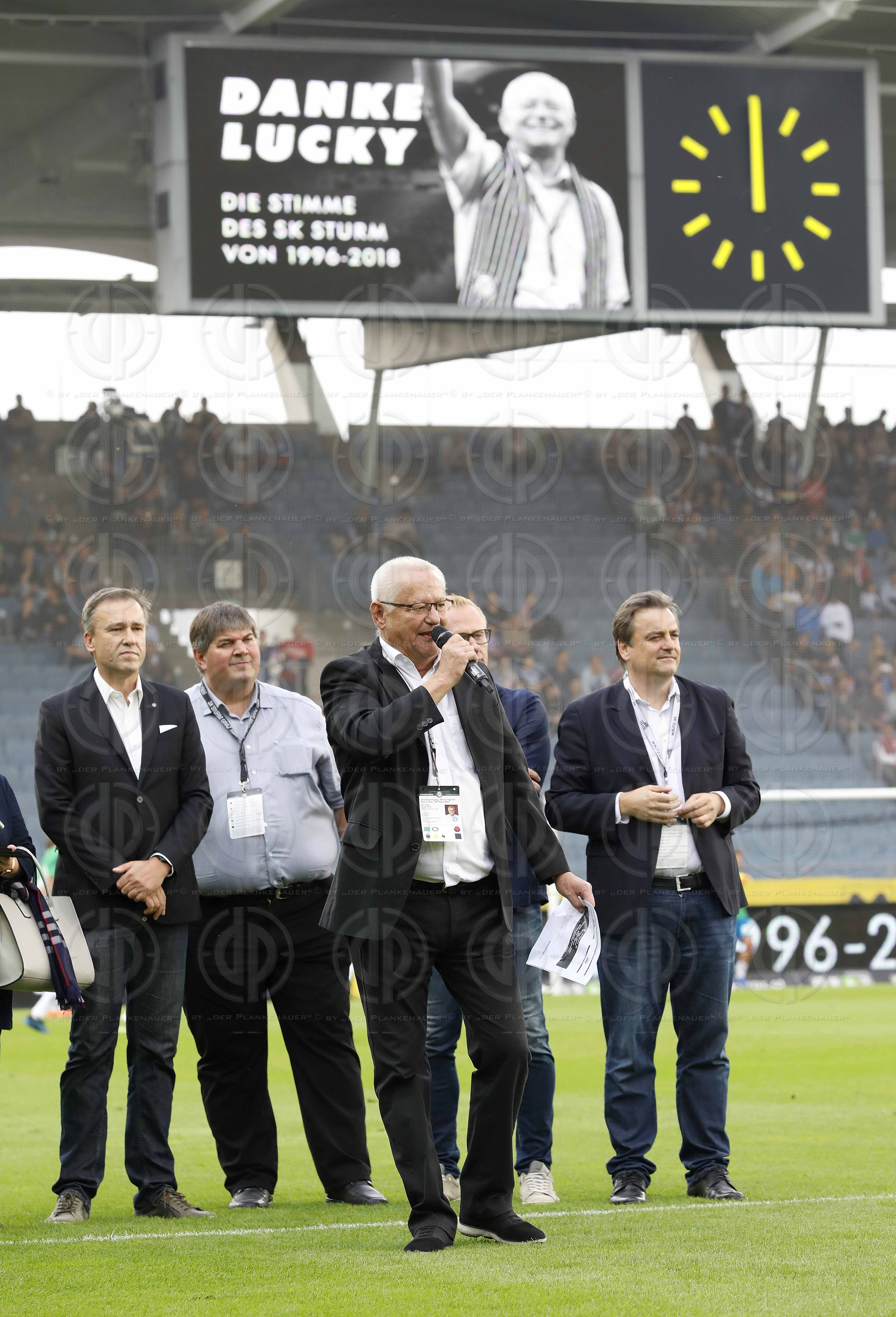 SK Sturm vs. SK Rapid (1:1) - Abschied KRENTL