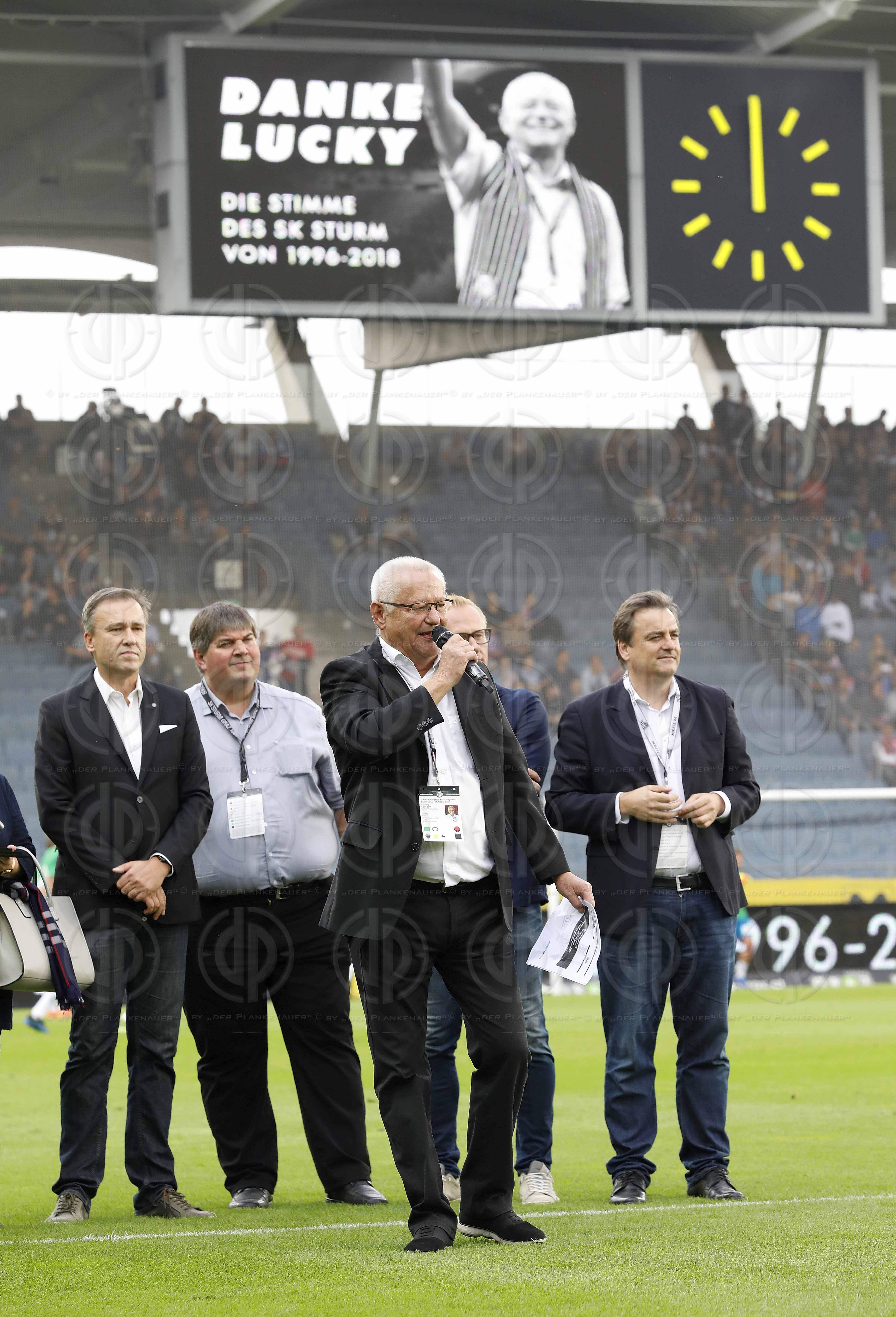 SK Sturm vs. SK Rapid (1:1) - Abschied KRENTL