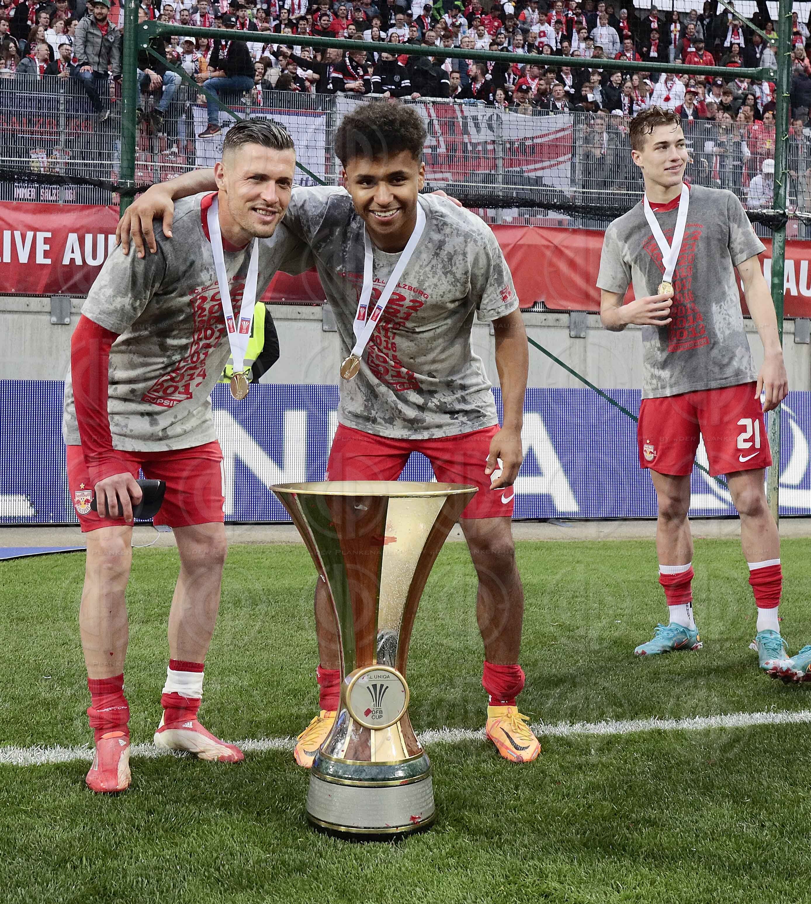 Cup Finale Red Bull Salzburg vs. SV Ried (3:0) am 01.05.2022