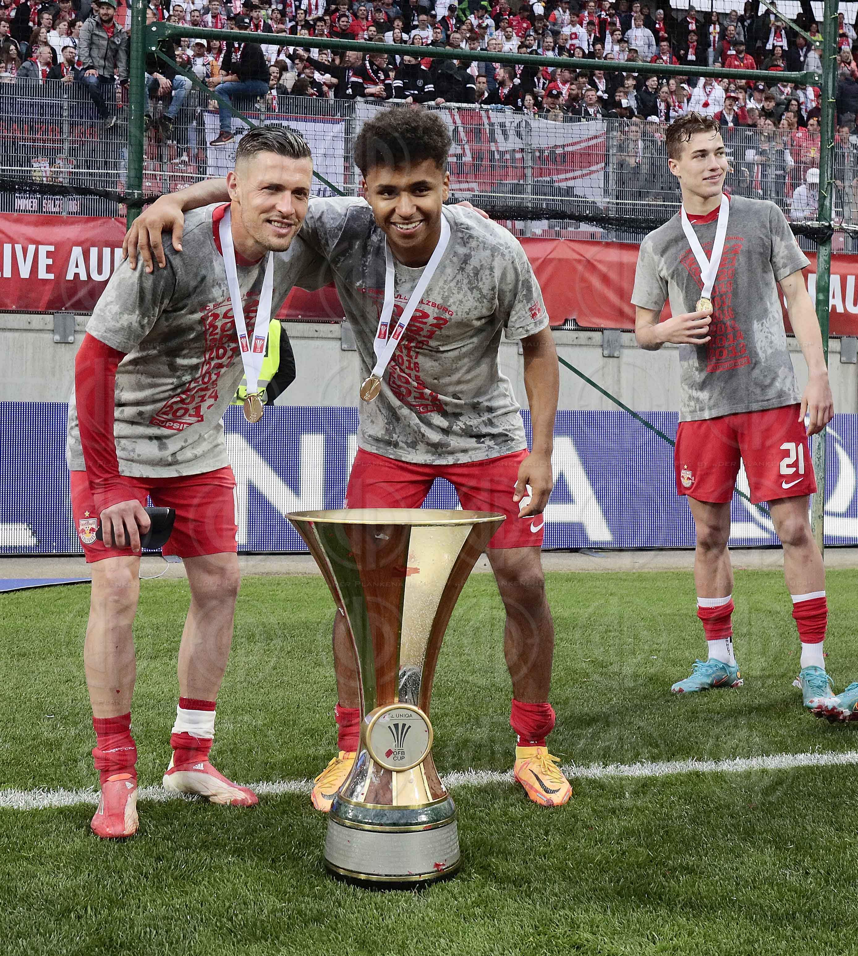 Cup Finale Red Bull Salzburg vs. SV Ried (3:0) am 01.05.2022