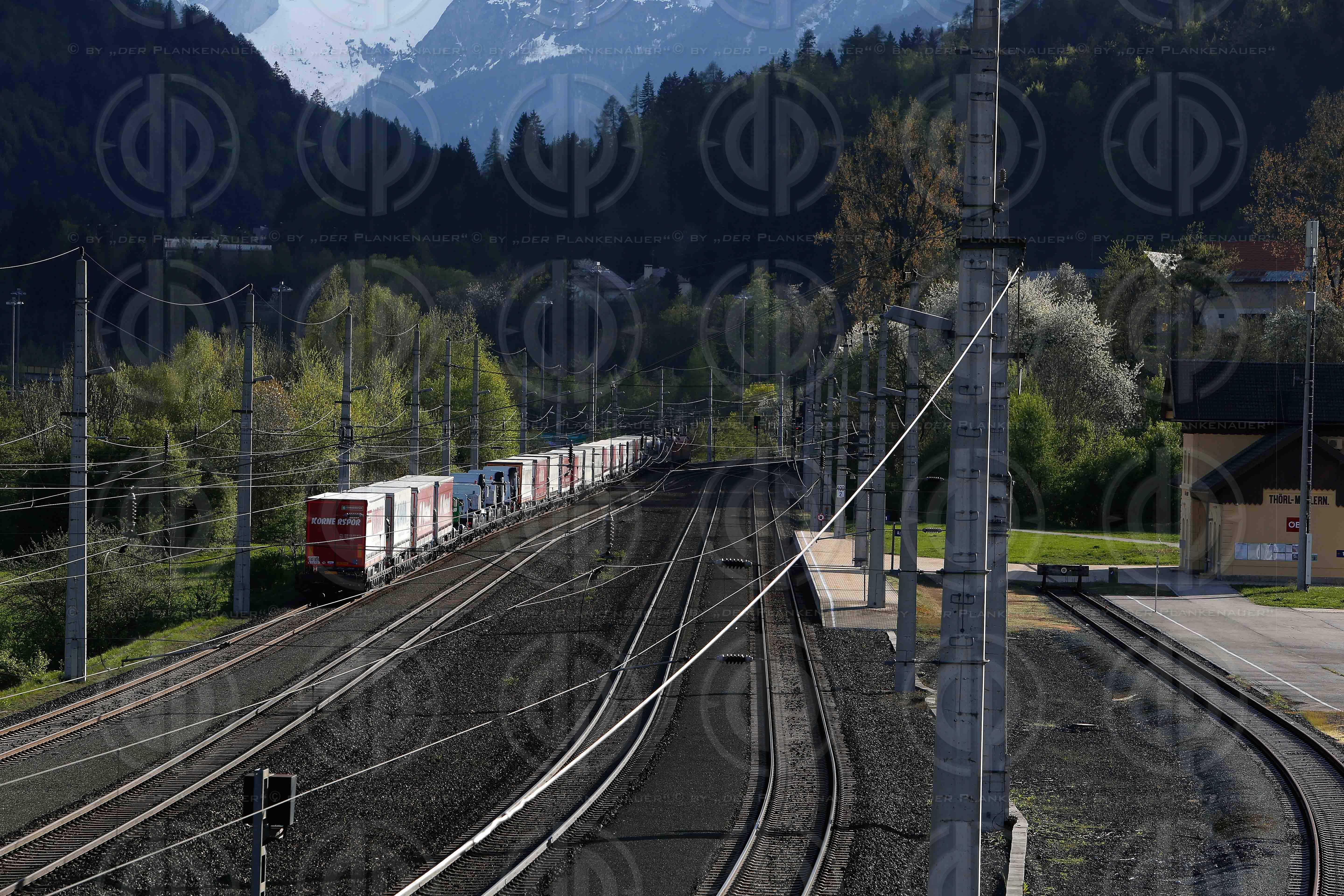 Staatsgrenze in Thoerl-Maglern