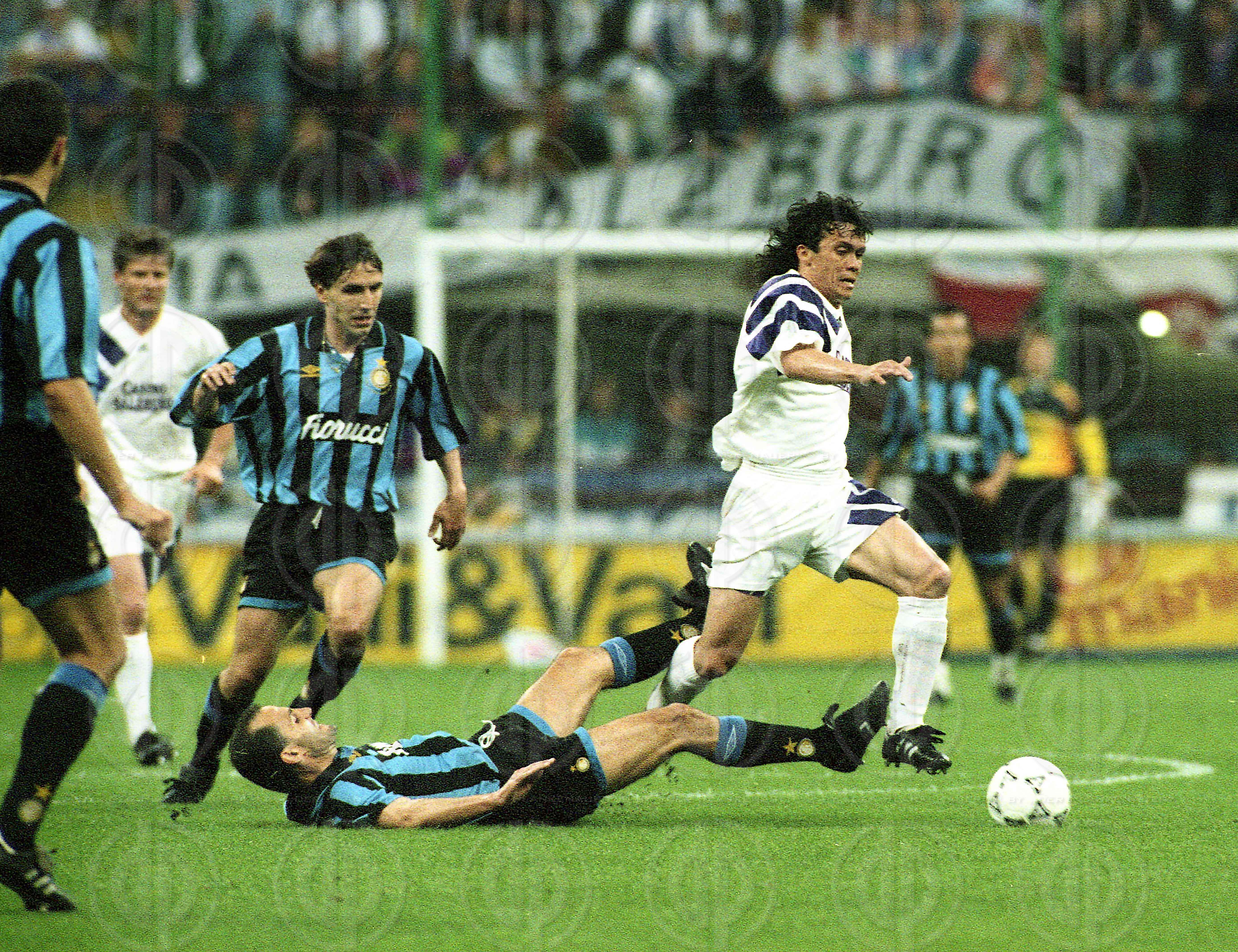 Uefa-Cup Finale Inter Mailand vs. Casino Austria Salzburg (0:1)