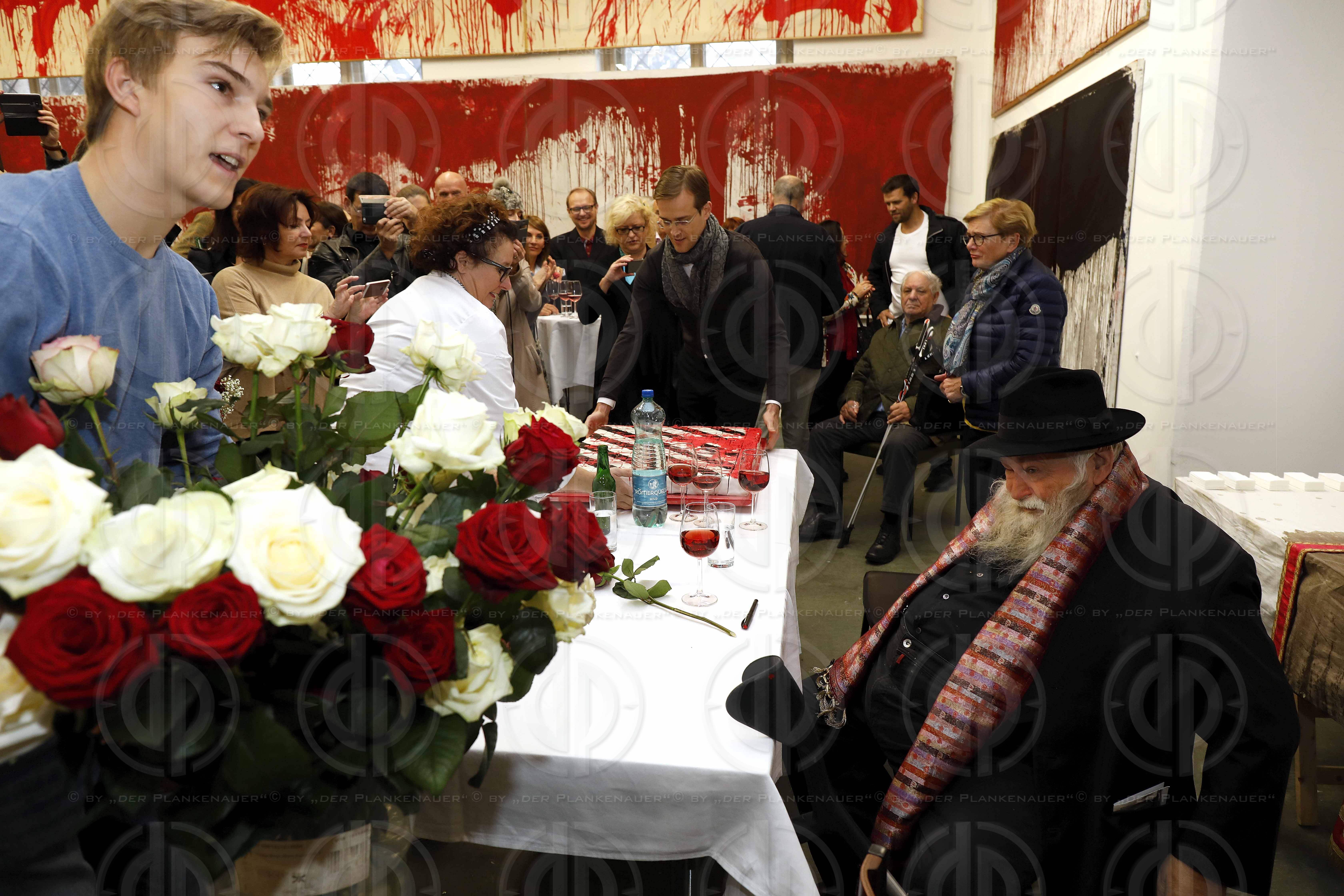 Fruehschoppen mit Hermann NITSCH