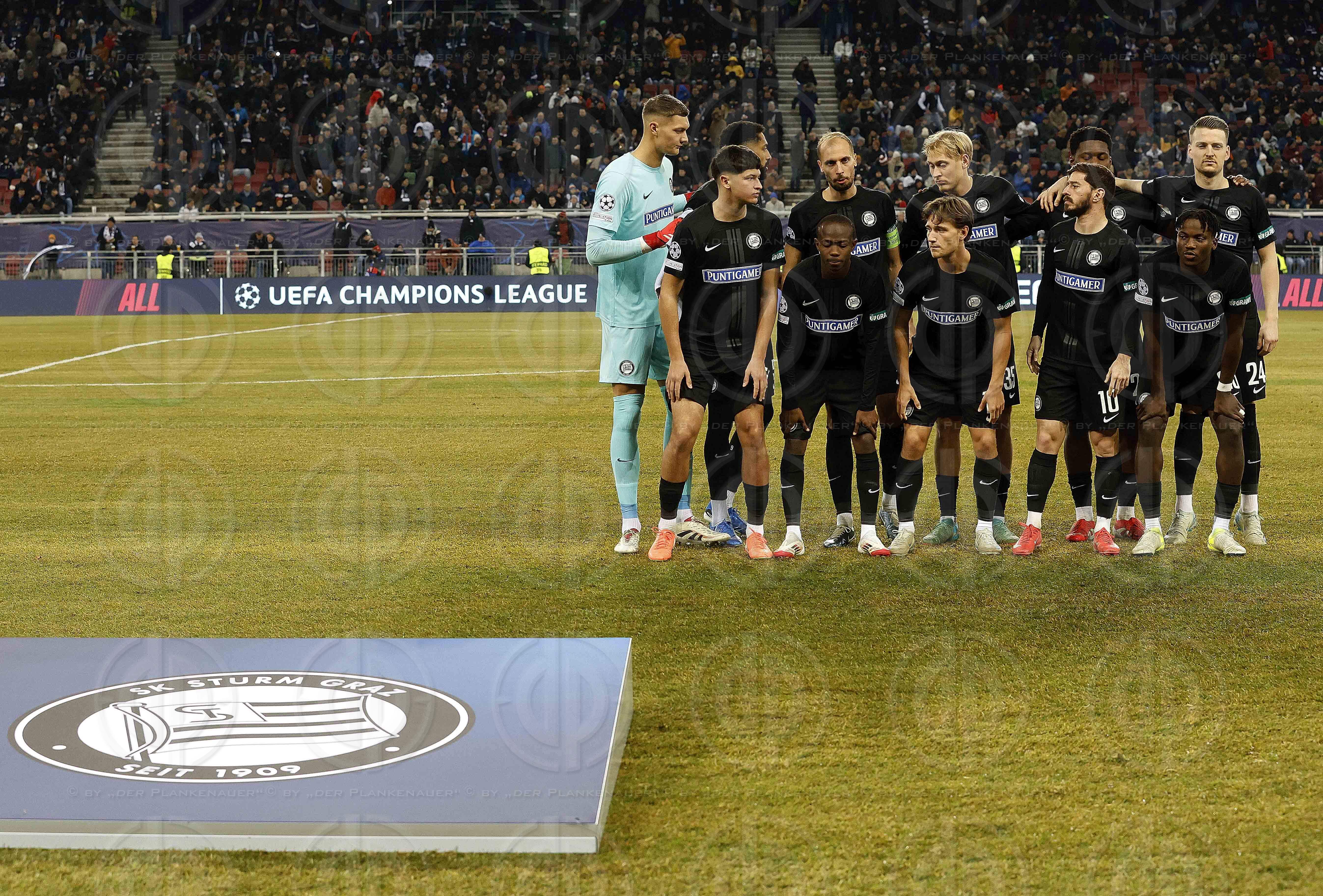 UEFA Champions League SK  Sturm vs. RB Leipzig (1:0) in Klagenfu