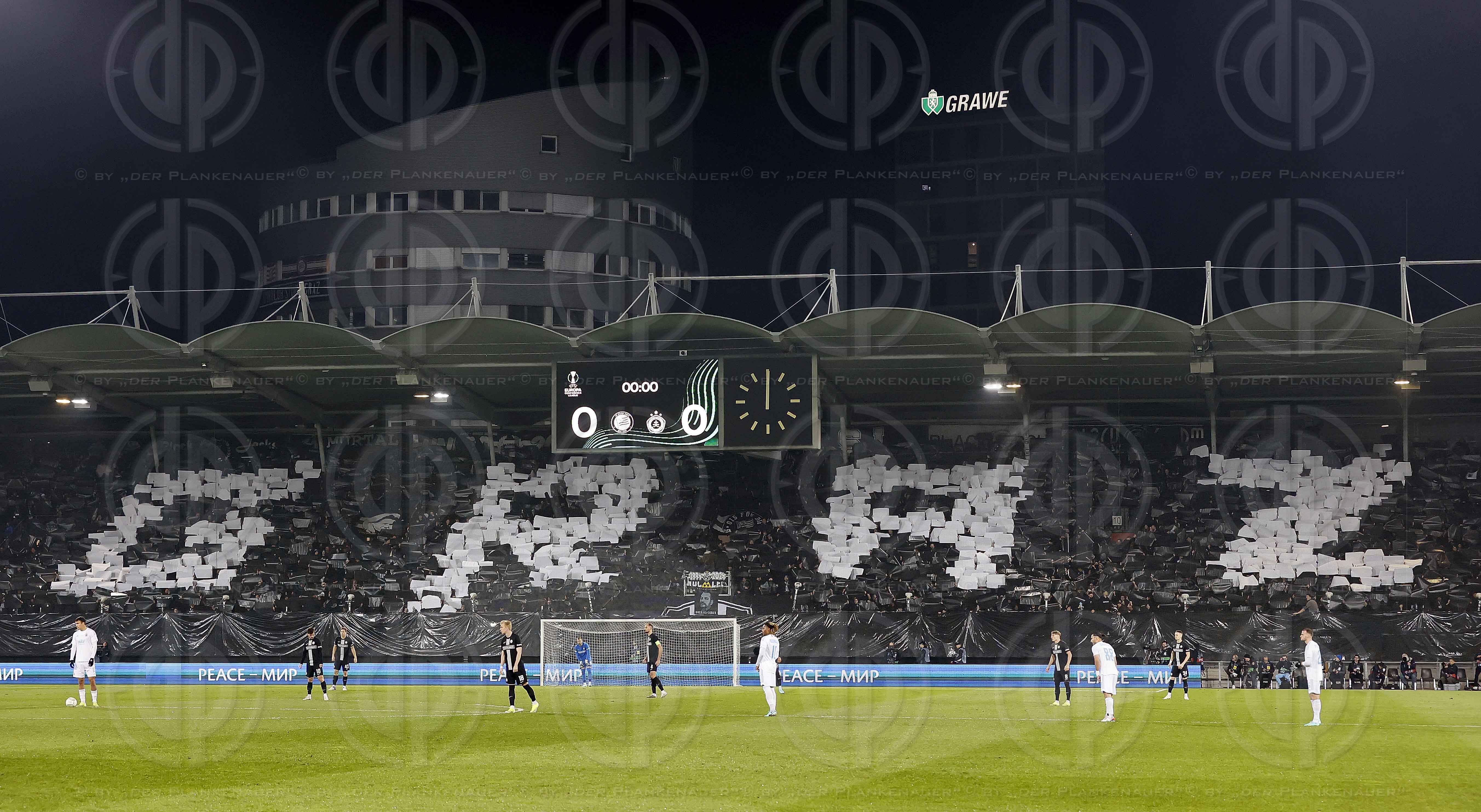 Conference League SK Sturm vs. Slovan Bratislava (4:1) am 15.02.
