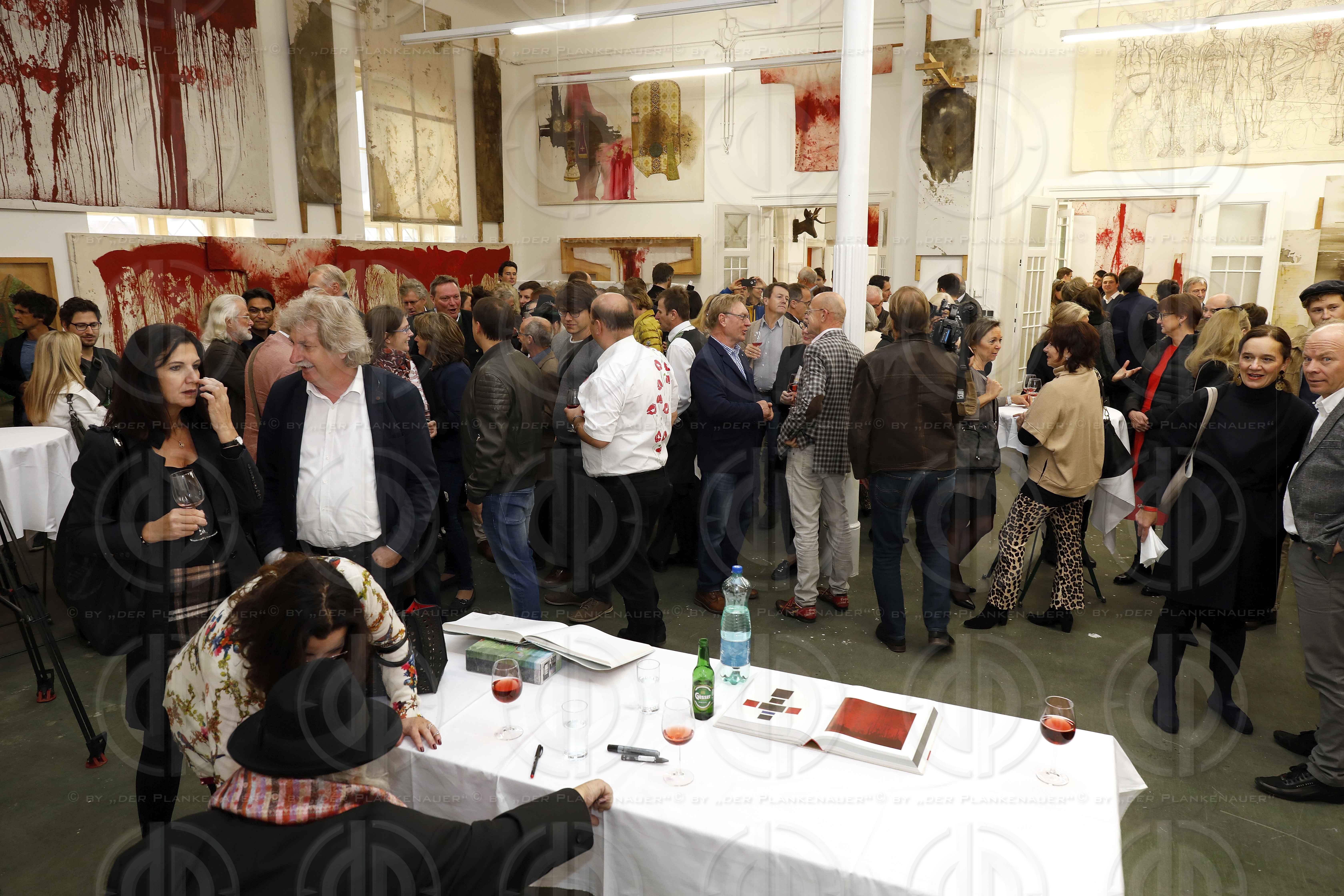 Fruehschoppen mit Hermann NITSCH