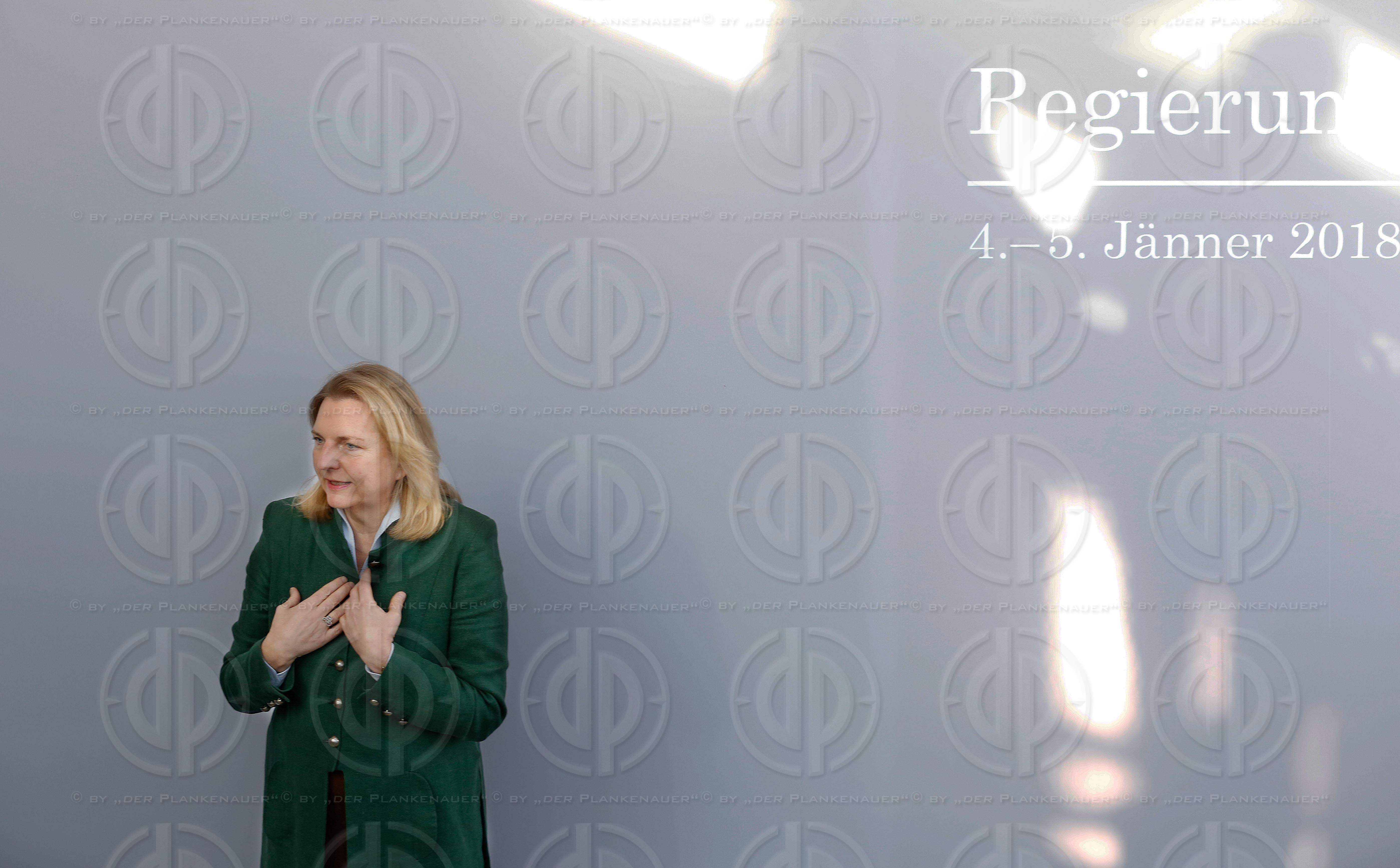 Regierungsklausur im Schloss Seggau/Stmk.