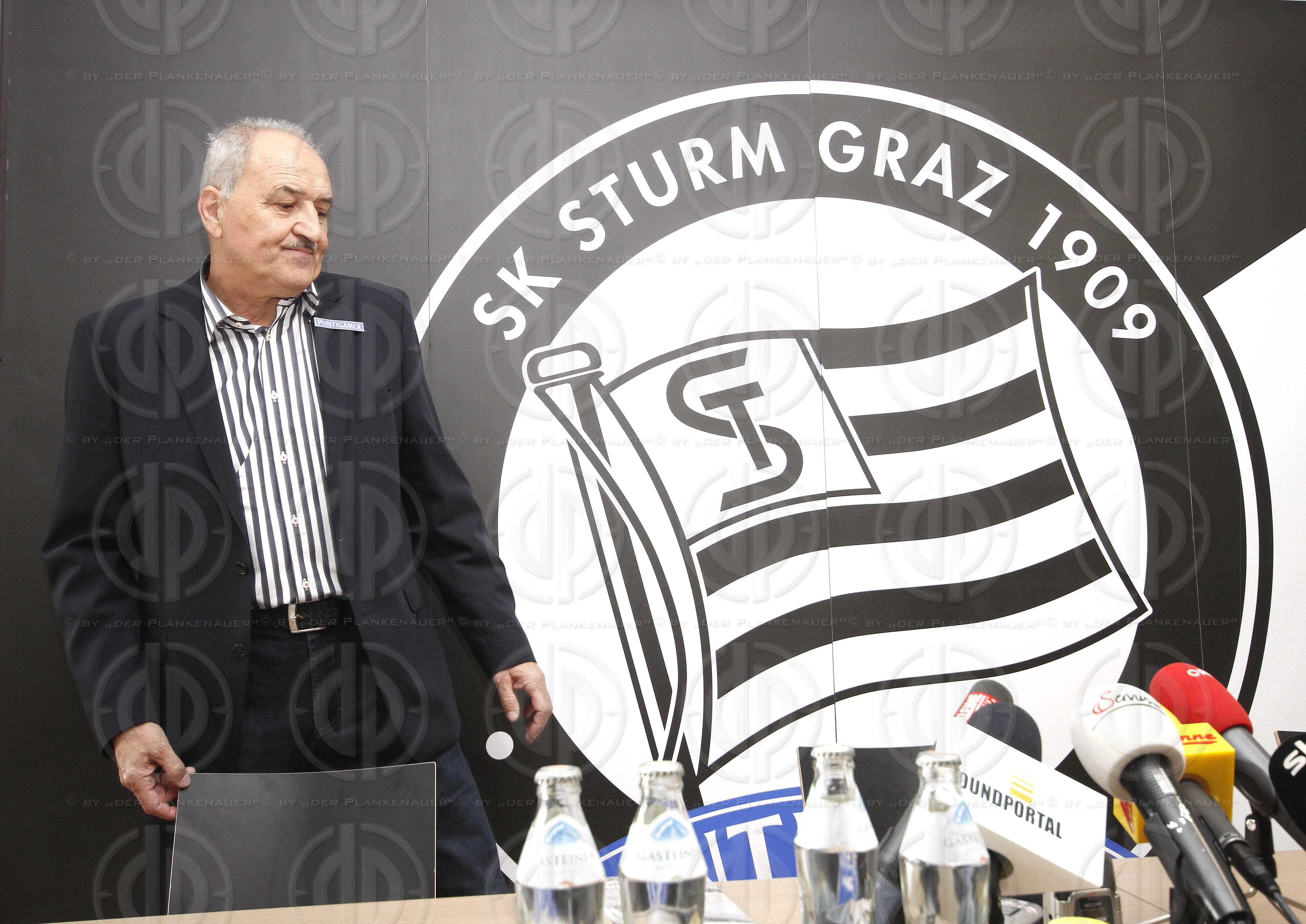 SK Sturm Pressekonferenz