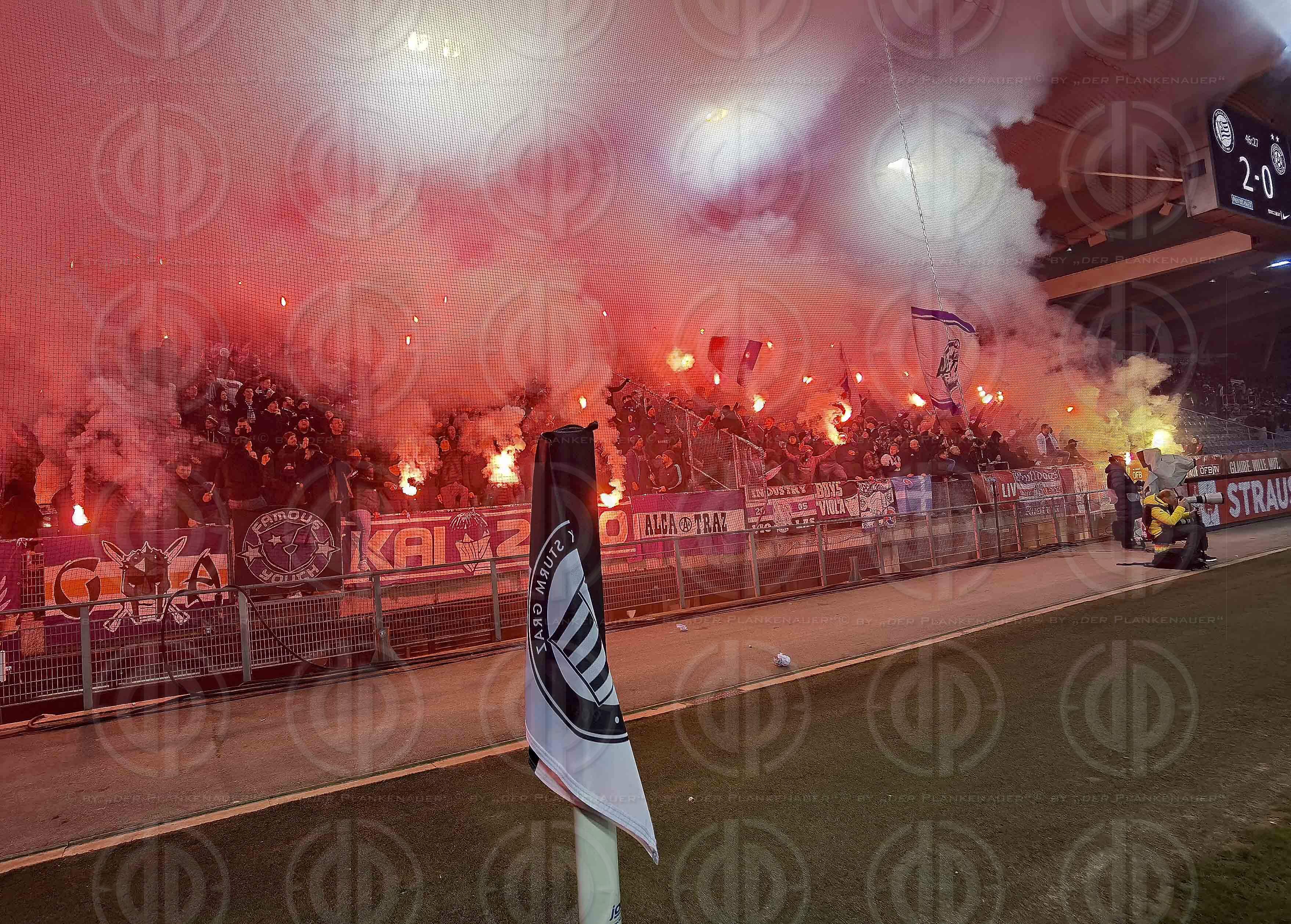 Cup SK Sturm vs. FK Austria Wien (2:0) am 02.02.2024