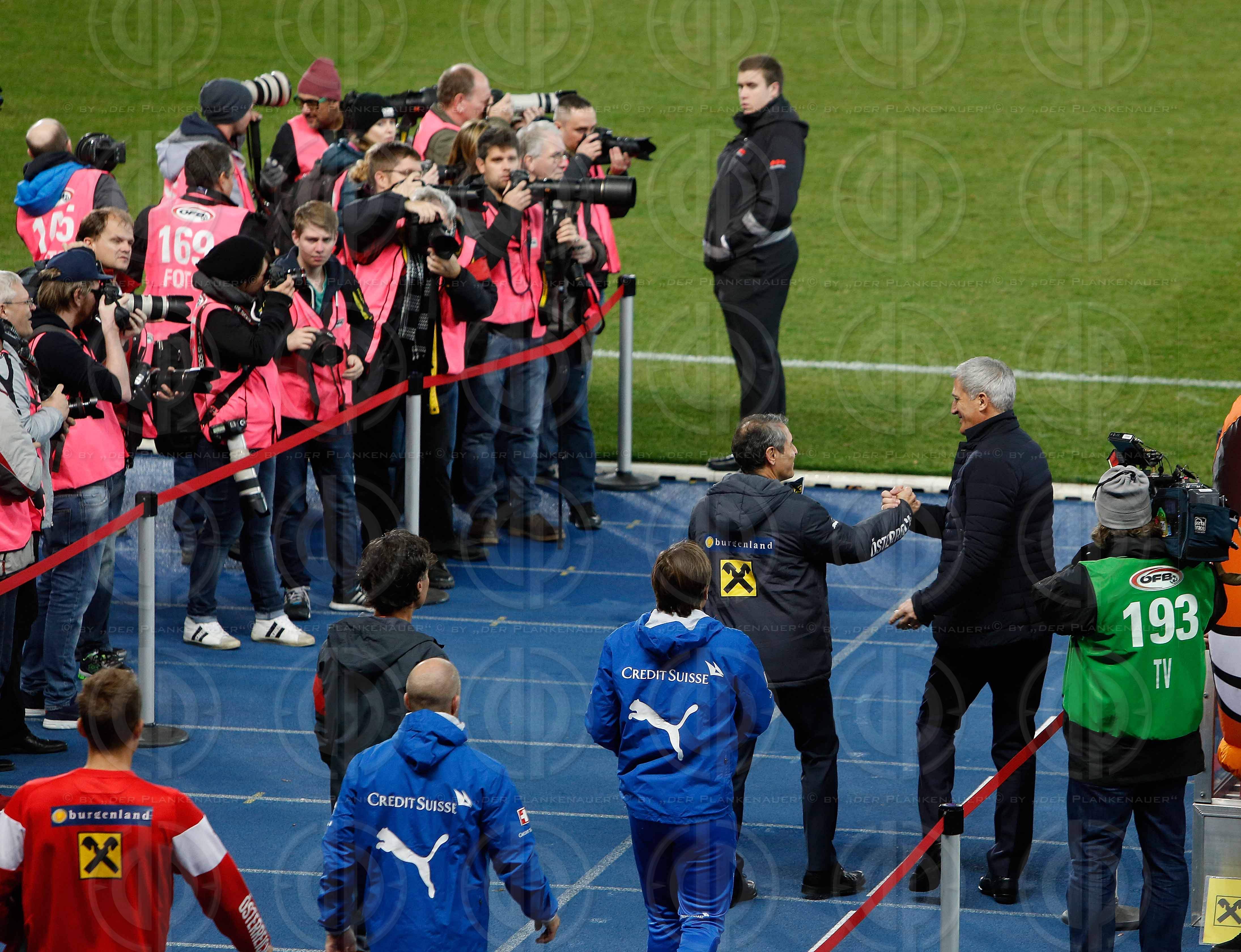 Laenderspiel Oesterreich vs. Schweiz (1:2)