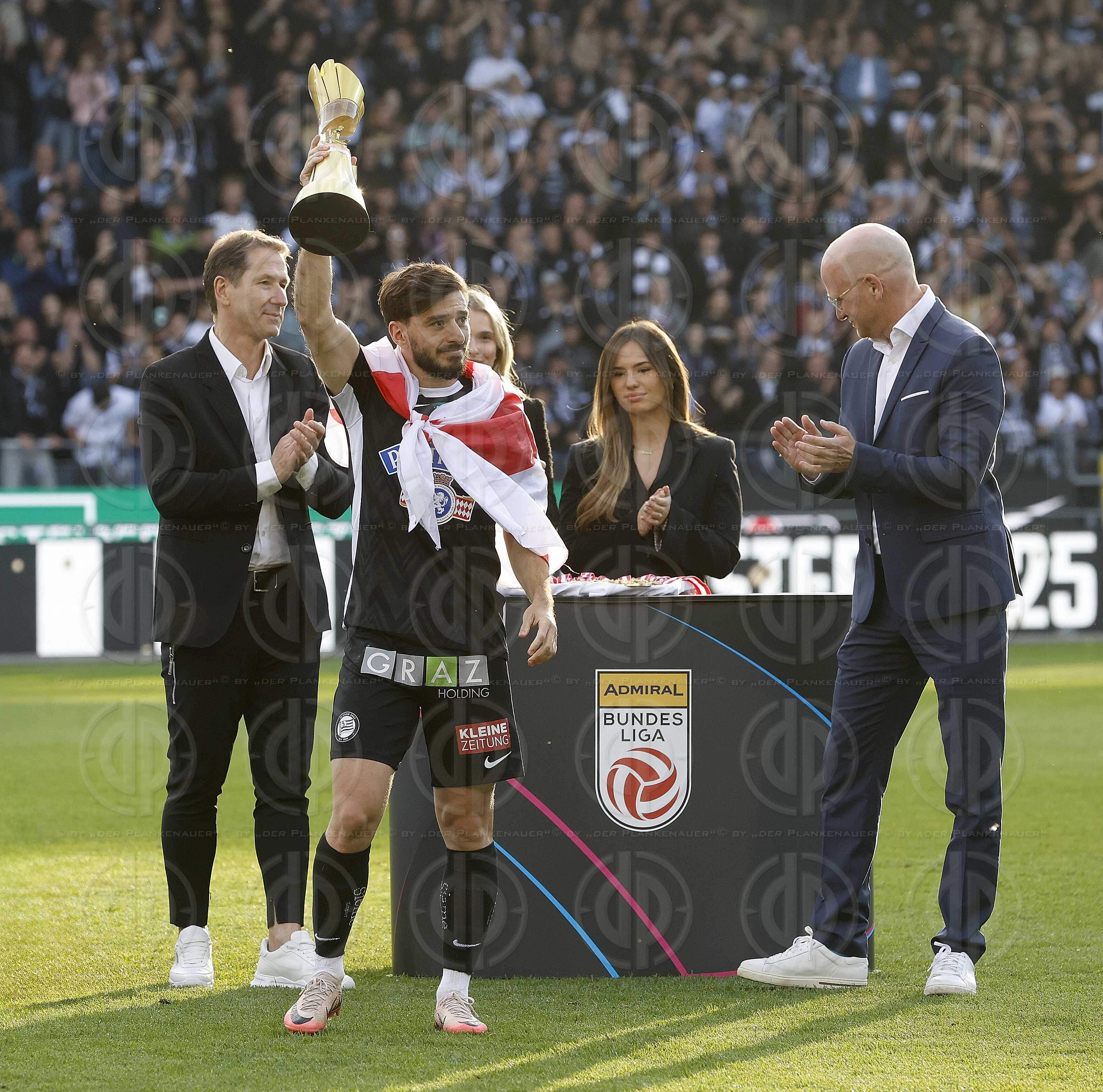 SK Sturm vs. WAC (1:1) am 24.05.2025