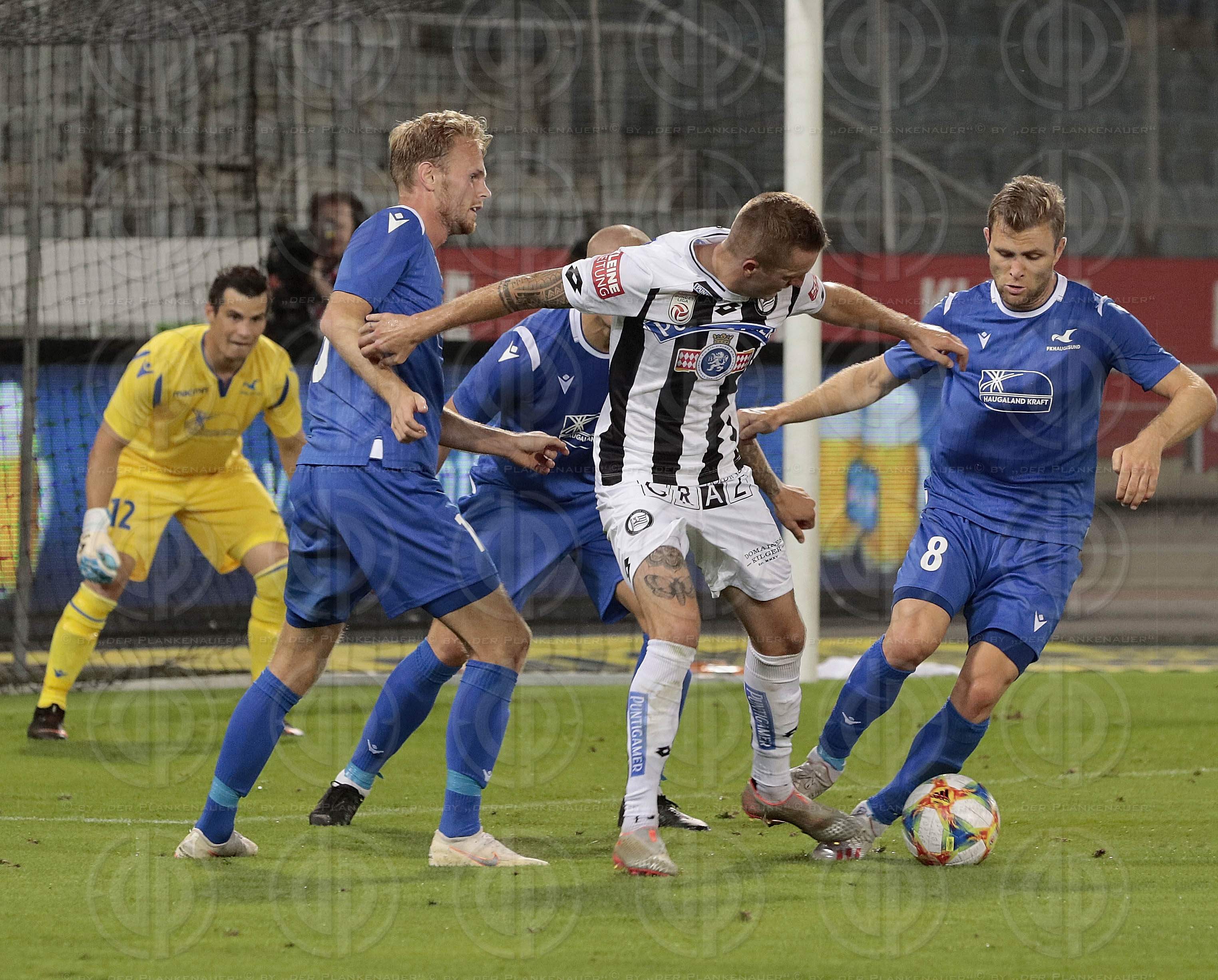 UEL-Q SK Sturm vs. FK Haugesund (2:1)