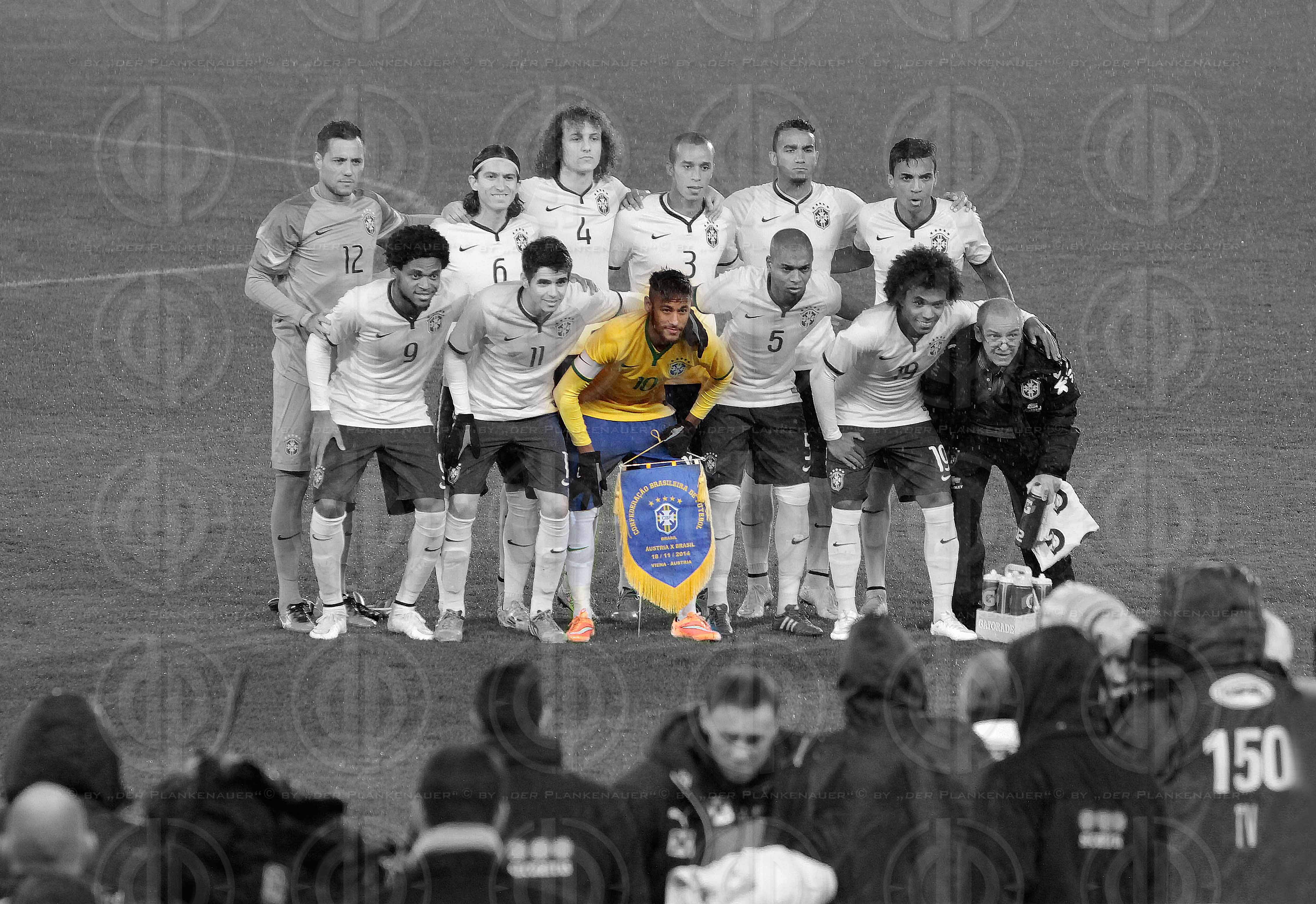 Freundschaftliches Laenderspiel Oesterreich vs. Brasilien (1:2)