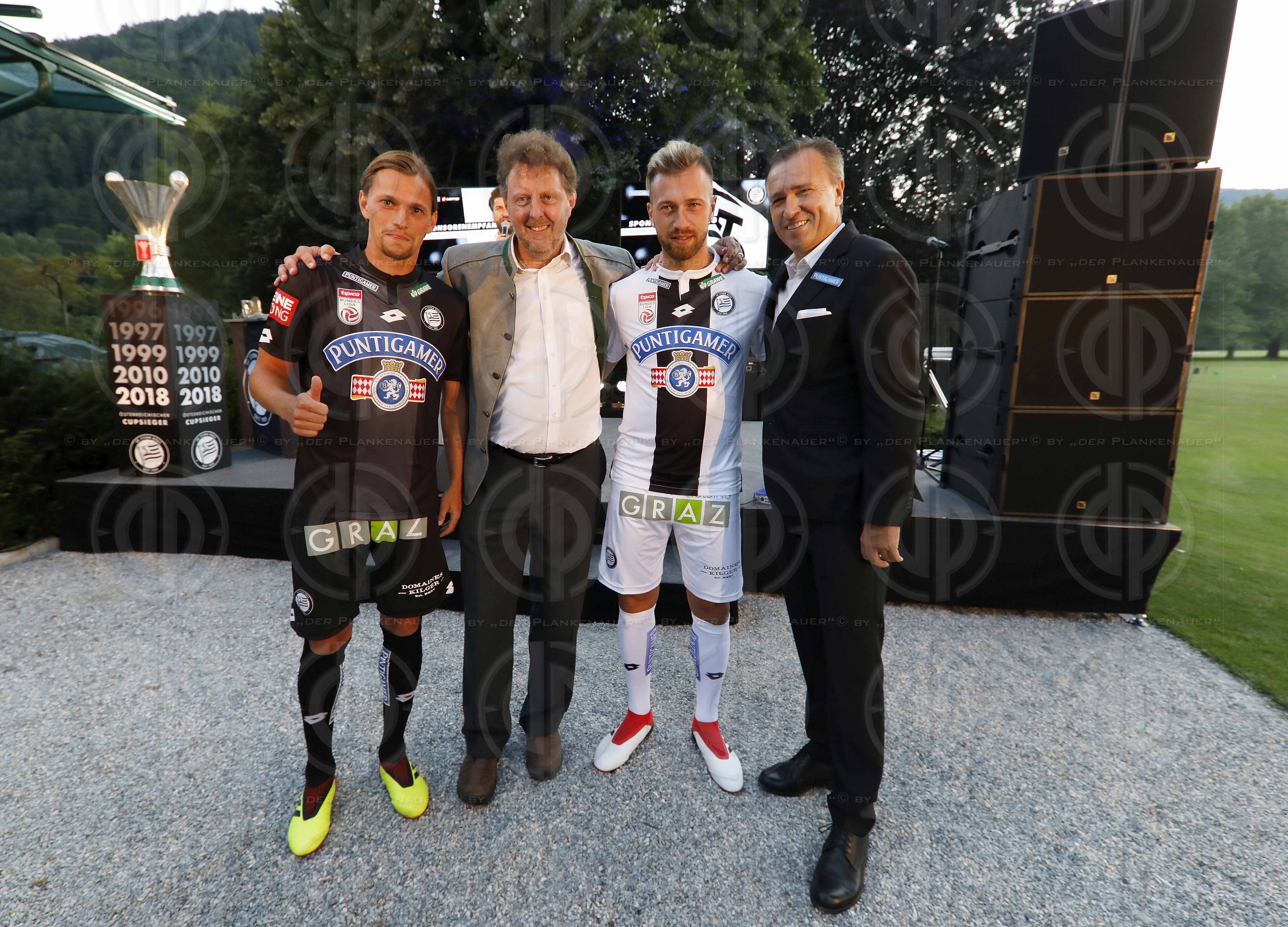 SK Sturm Sponsorenempfang und Mannschaftspraesentation