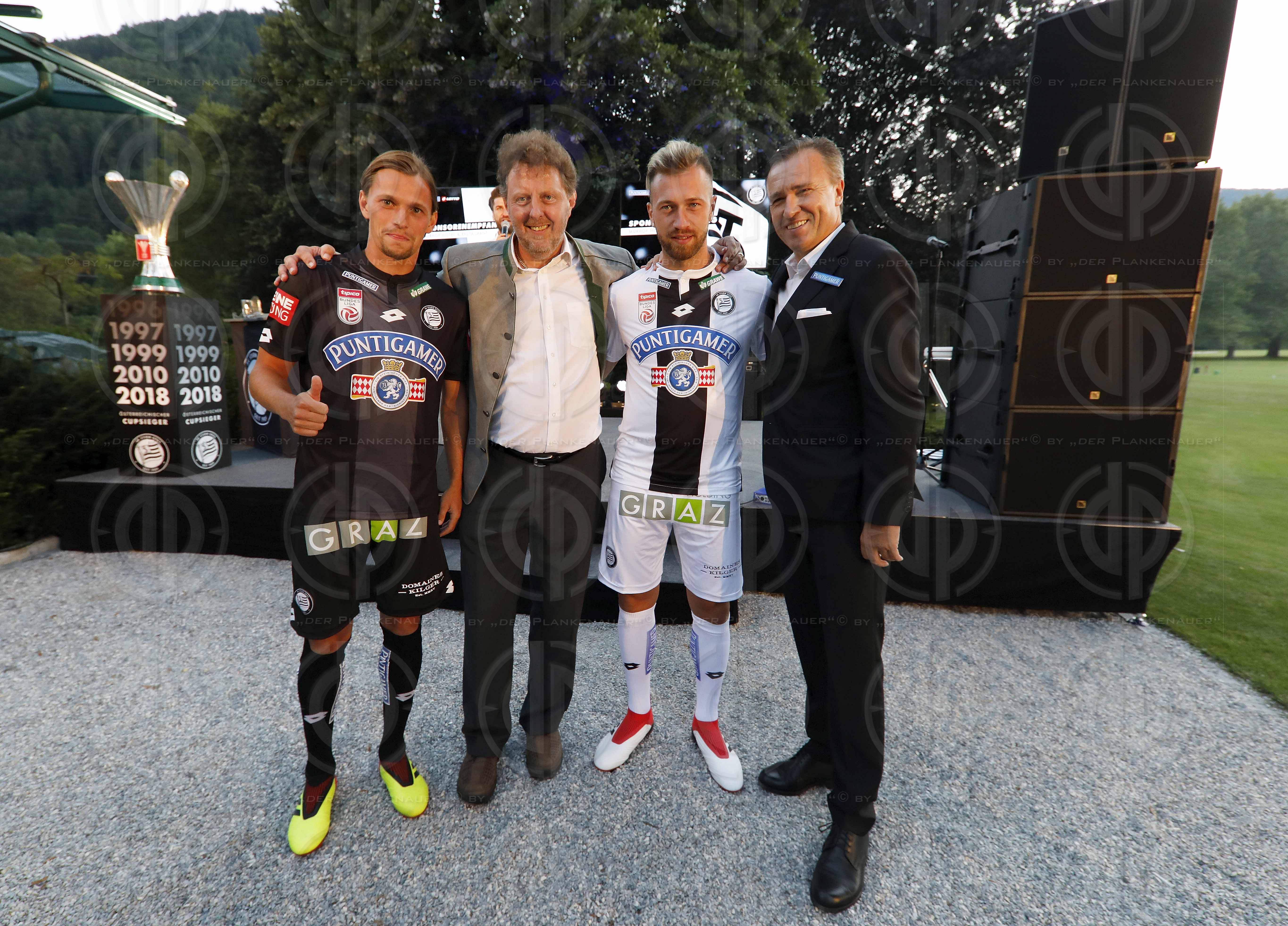 SK Sturm Sponsorenempfang und Mannschaftspraesentation