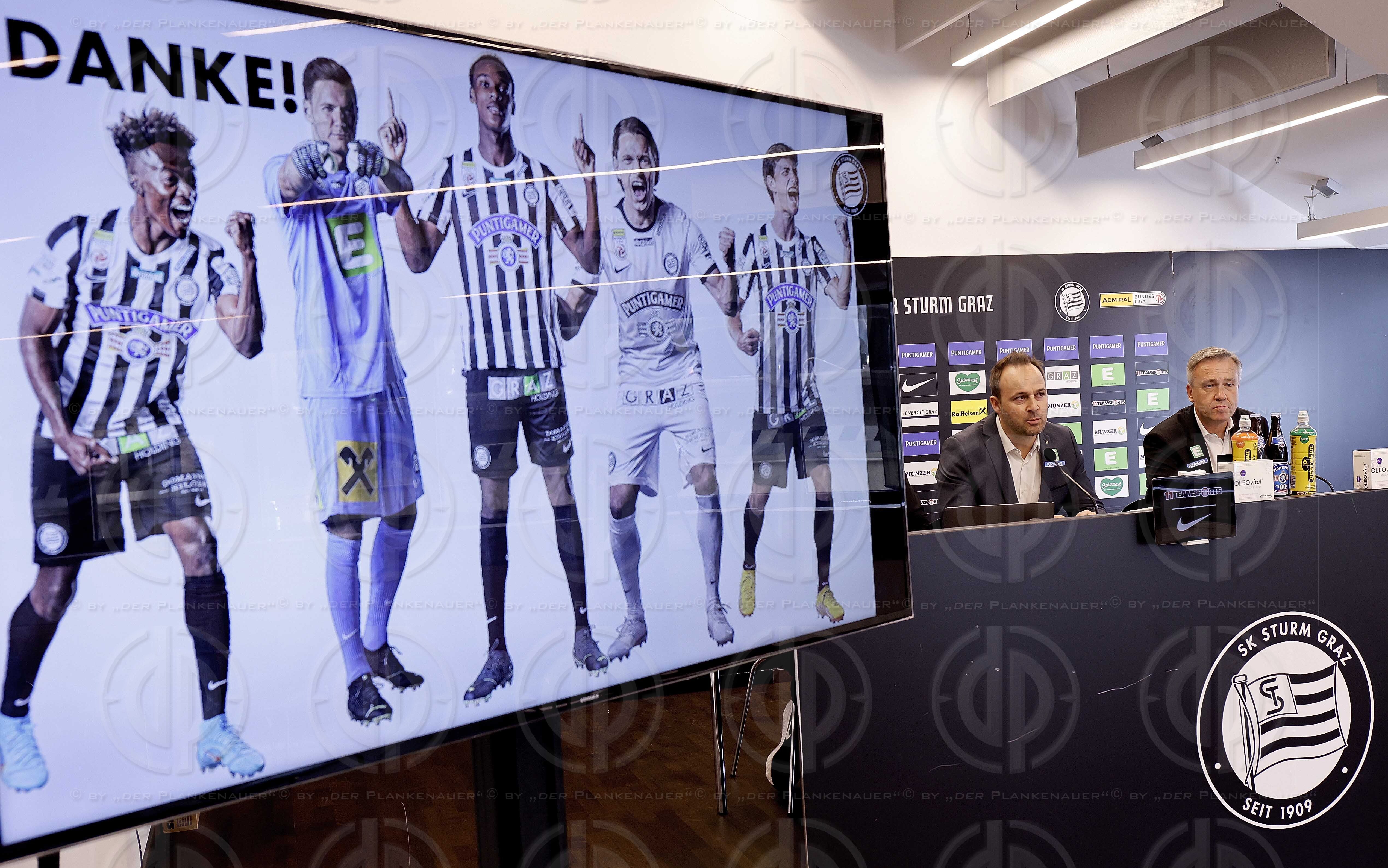 SK Sturm Pressekonferenz am 03.10.2022