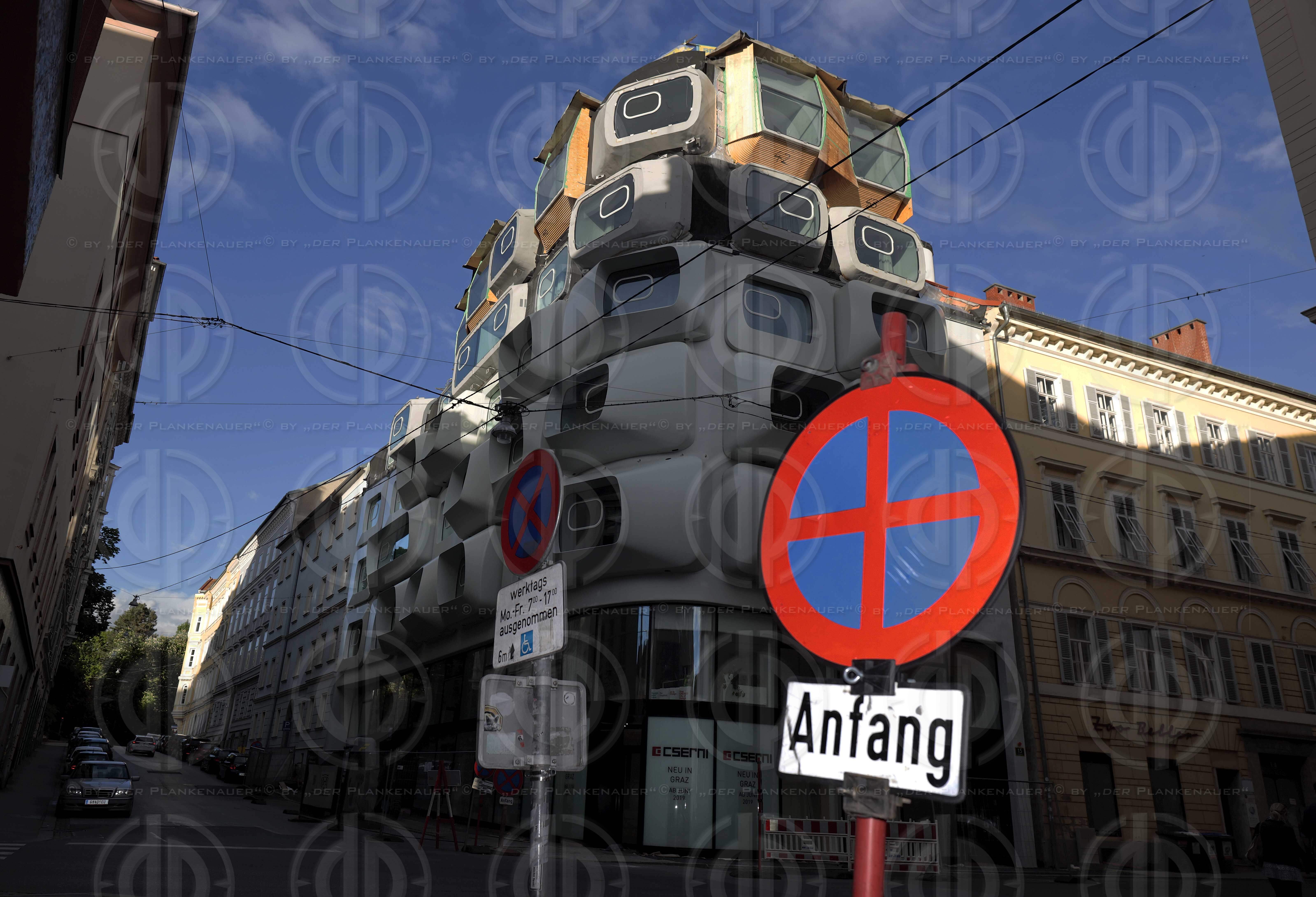 Haus mit Glupschaugen in Graz