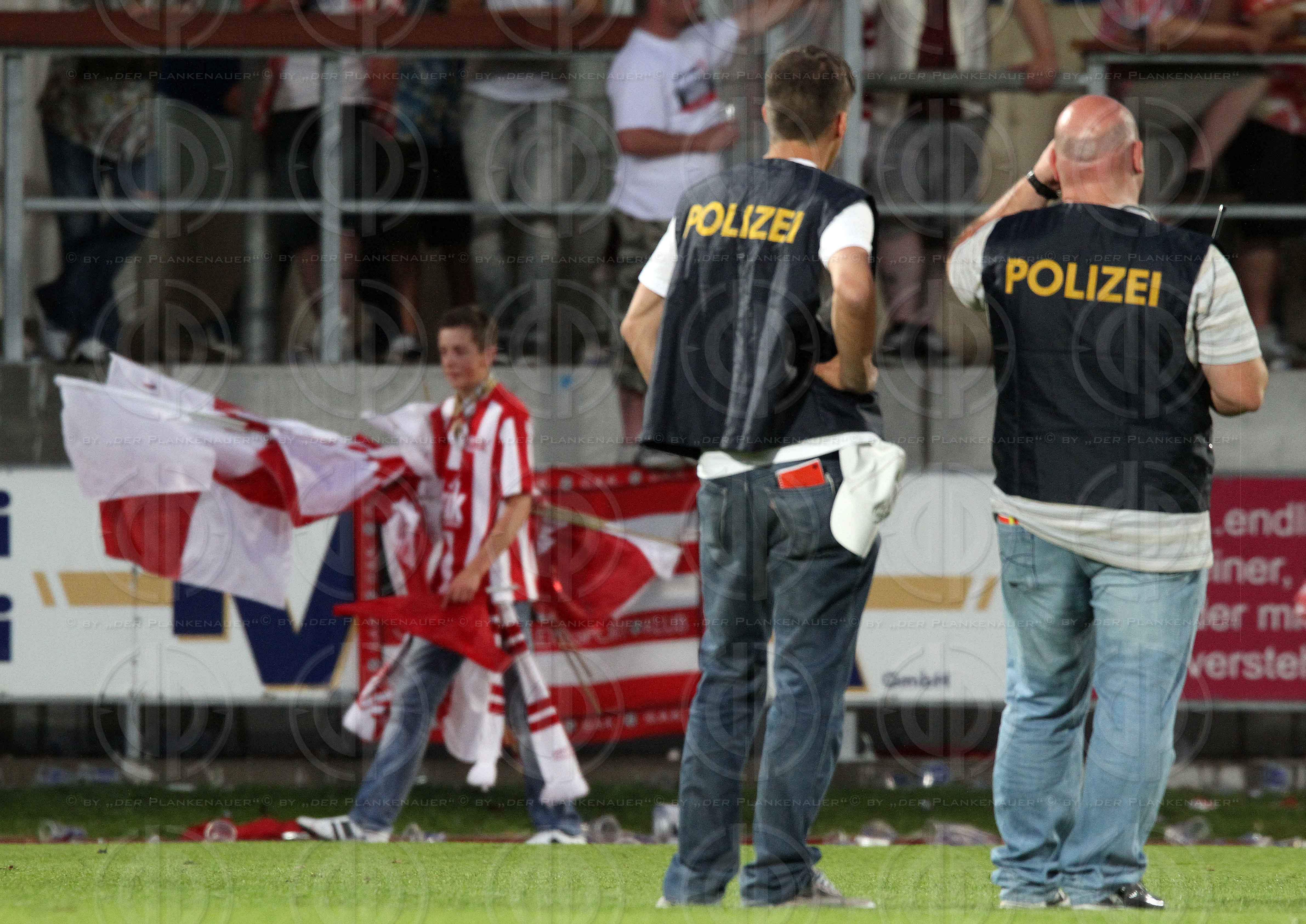 Relegation Hartberg vs. GAK (3:0, Spielabbruch)