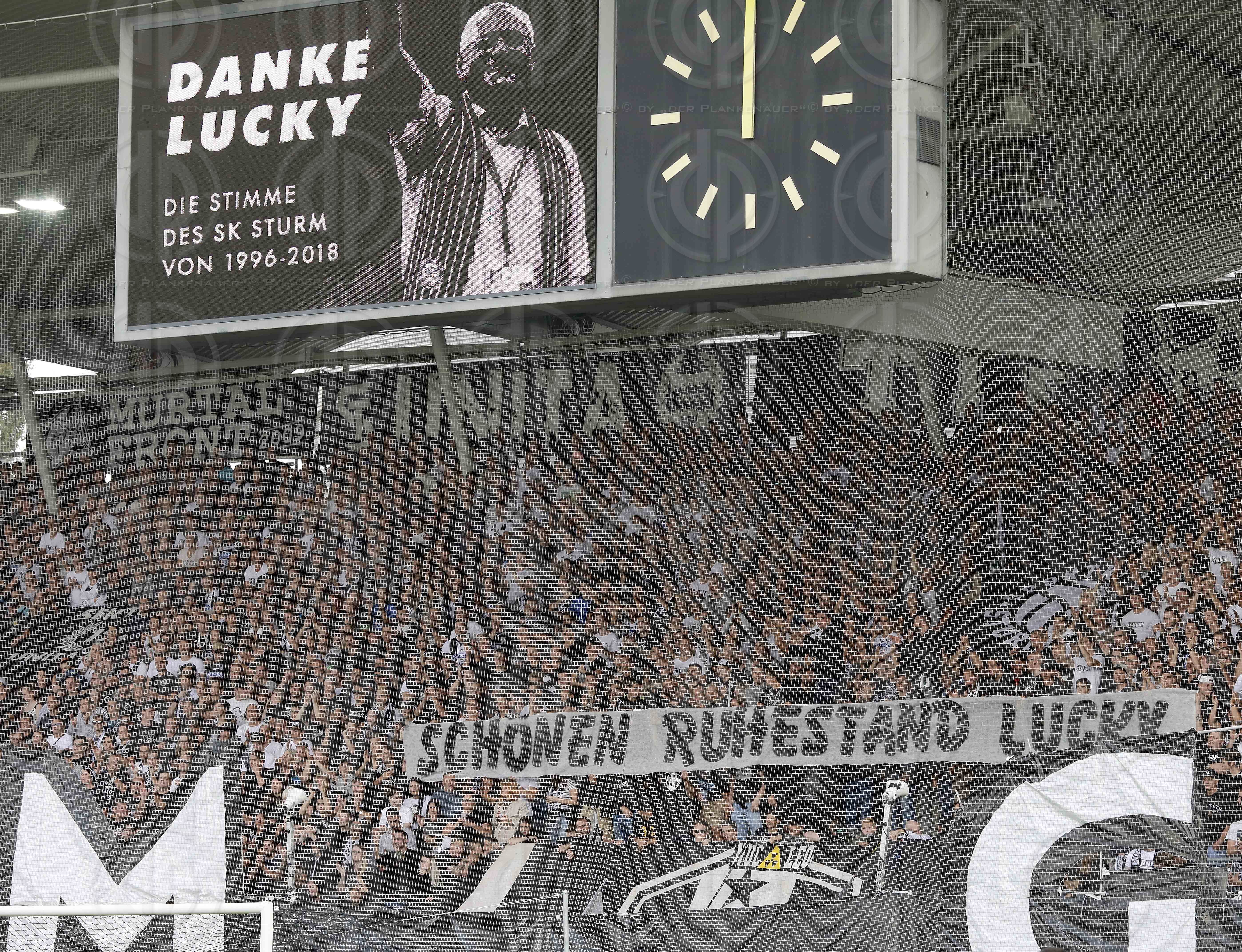 SK Sturm vs. SK Rapid (1:1) - Abschied KRENTL