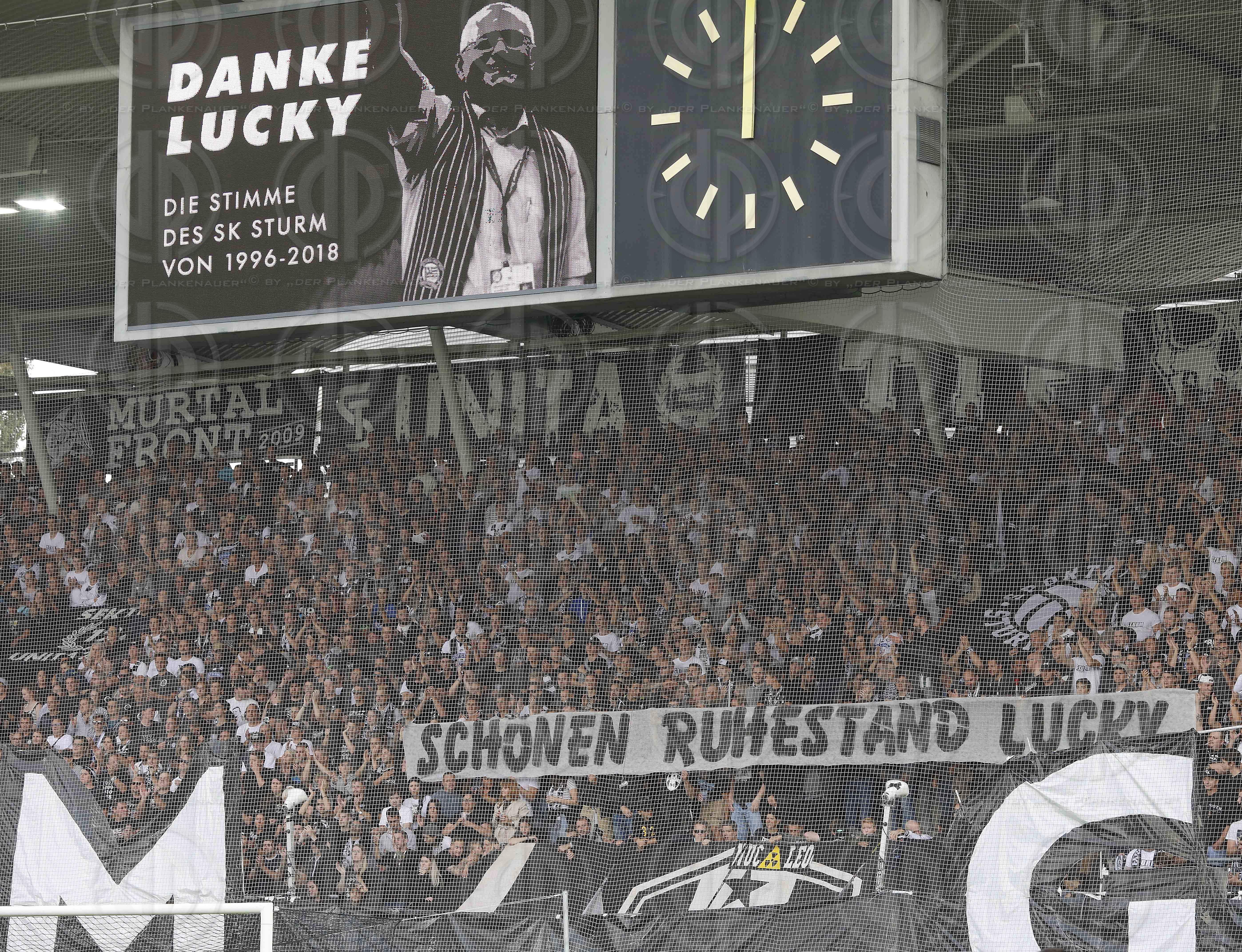 SK Sturm vs. SK Rapid (1:1) - Abschied KRENTL